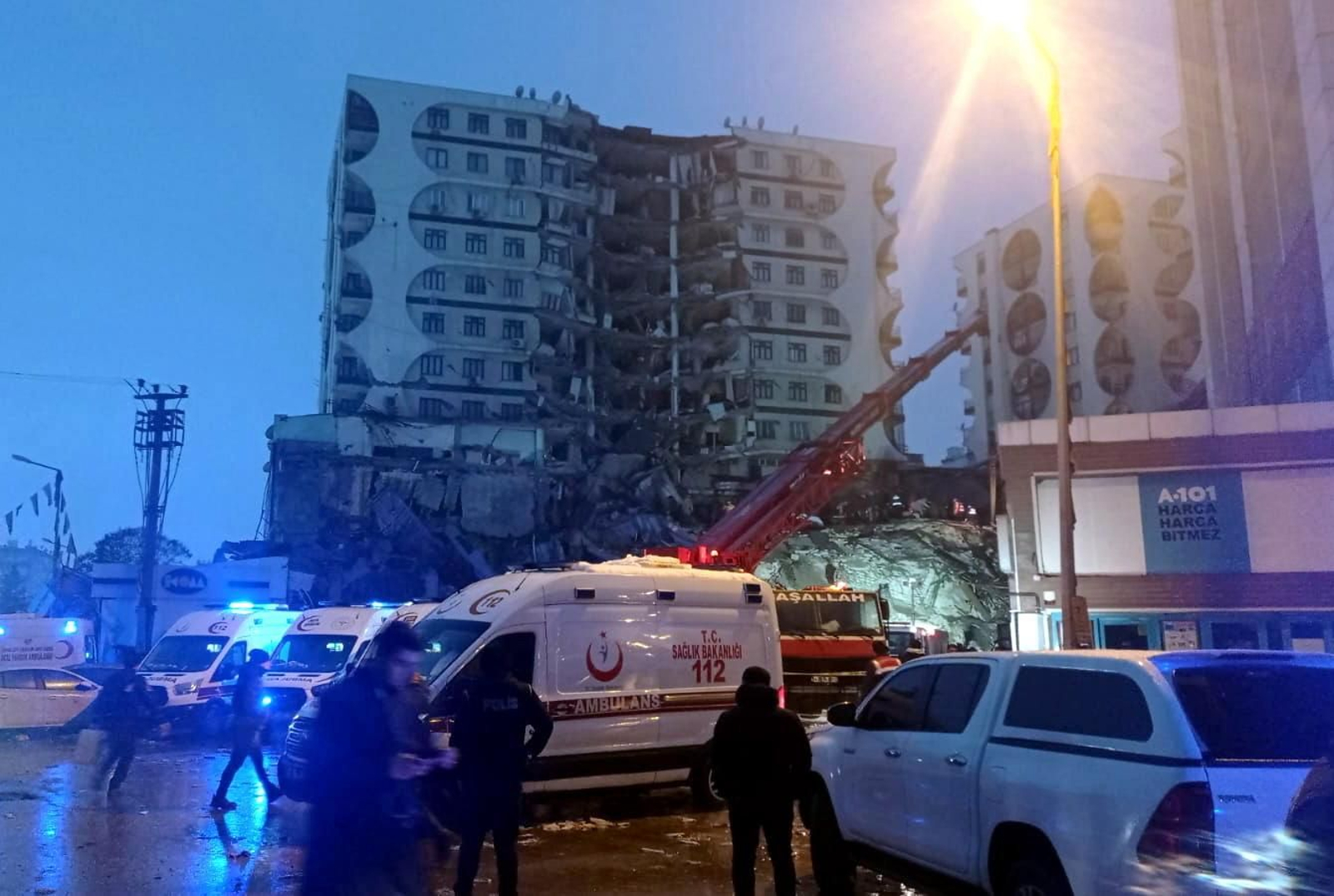 Las imágenes de los terremotos de Turquía