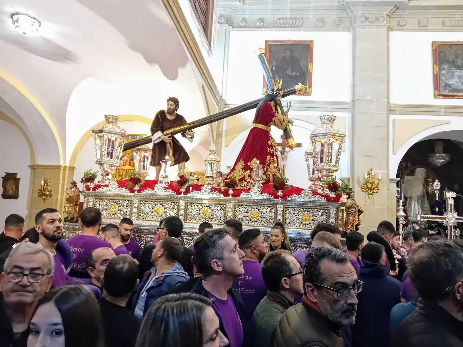 Imágenes de la Cofradía de Jesús Nazareno de la Semana Santa de Chiclana 2024