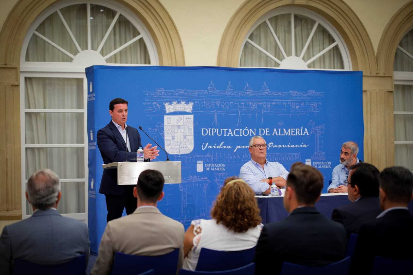 Presentación de las jornadas en Diputación.