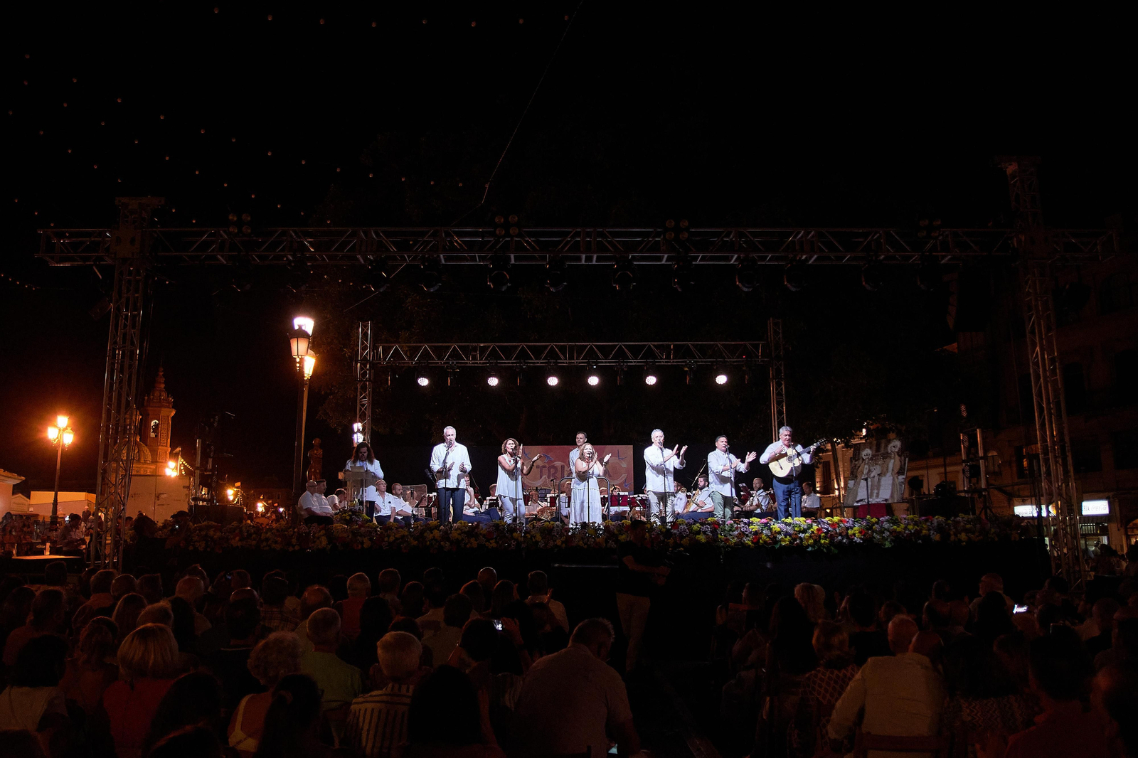 Las fotos del pregón de la Velá de Triana con Carlos Ruiz