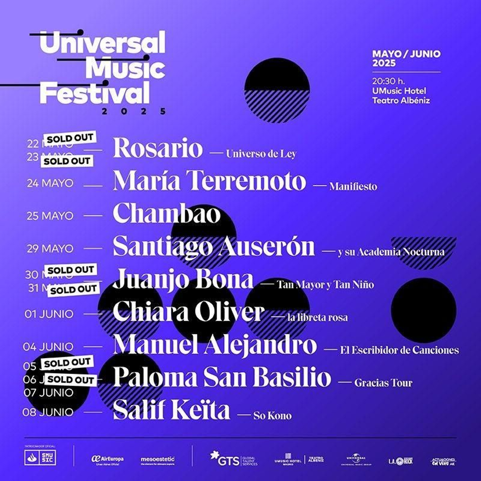 Cartel del festival.