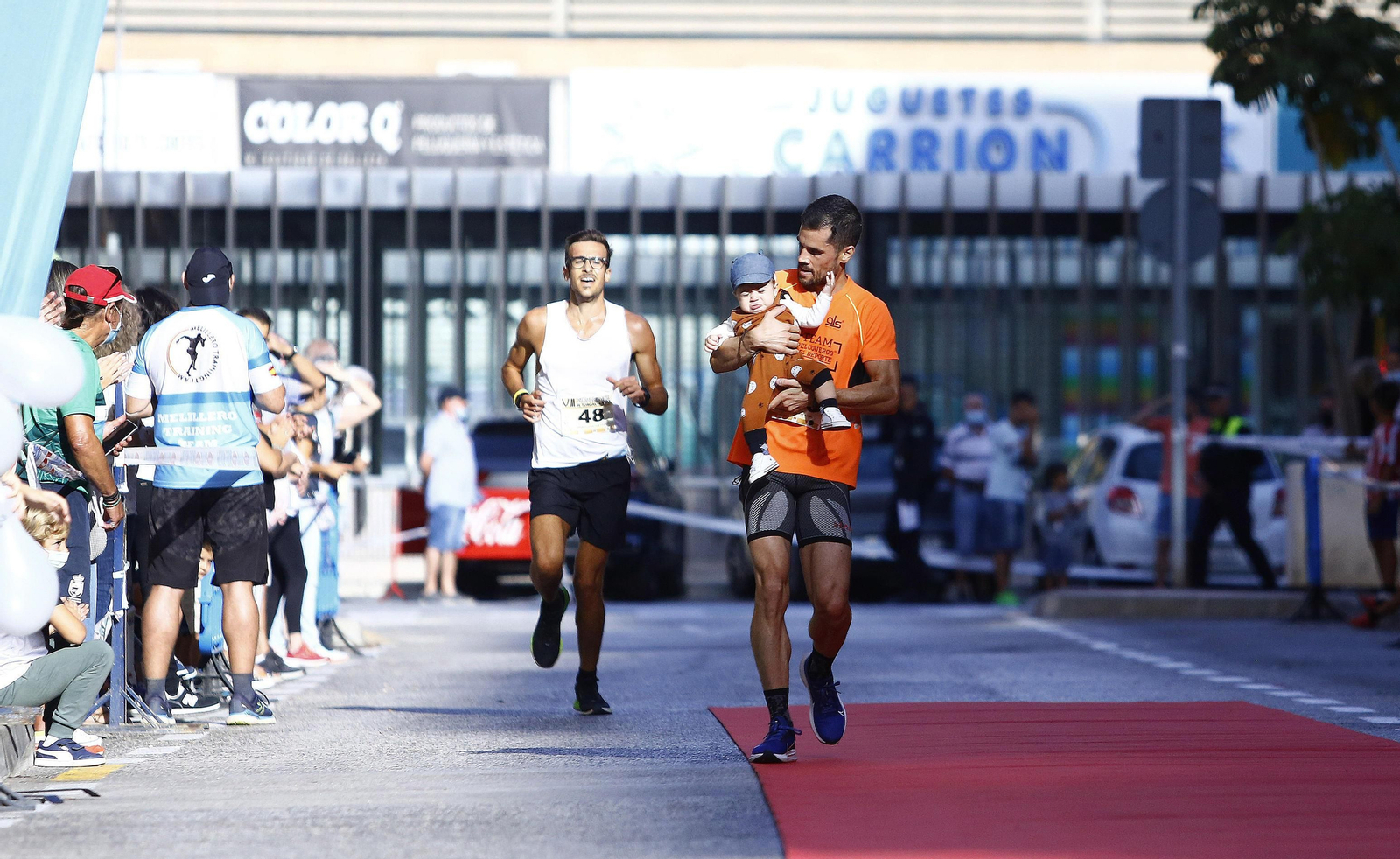 Las fotos de la primera carrera urbana en Málaga tras la pandemia Las fotos de la primera carrera urbana en Málaga tras la pandemia