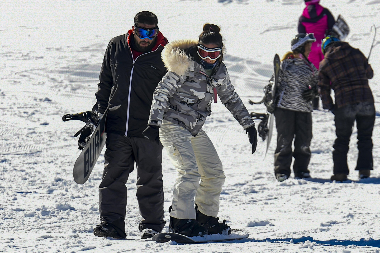 Fotos: así fue el primer día de la temporada de esquí en Sierra Nevada