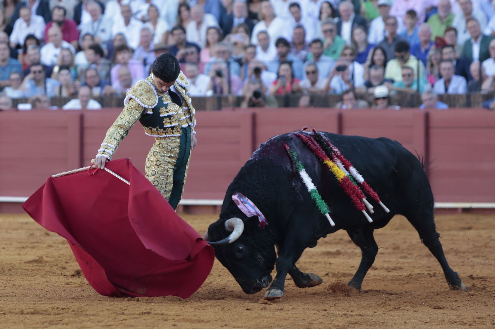 Las imágenes de la primera corrida de la Feria de San Miguel