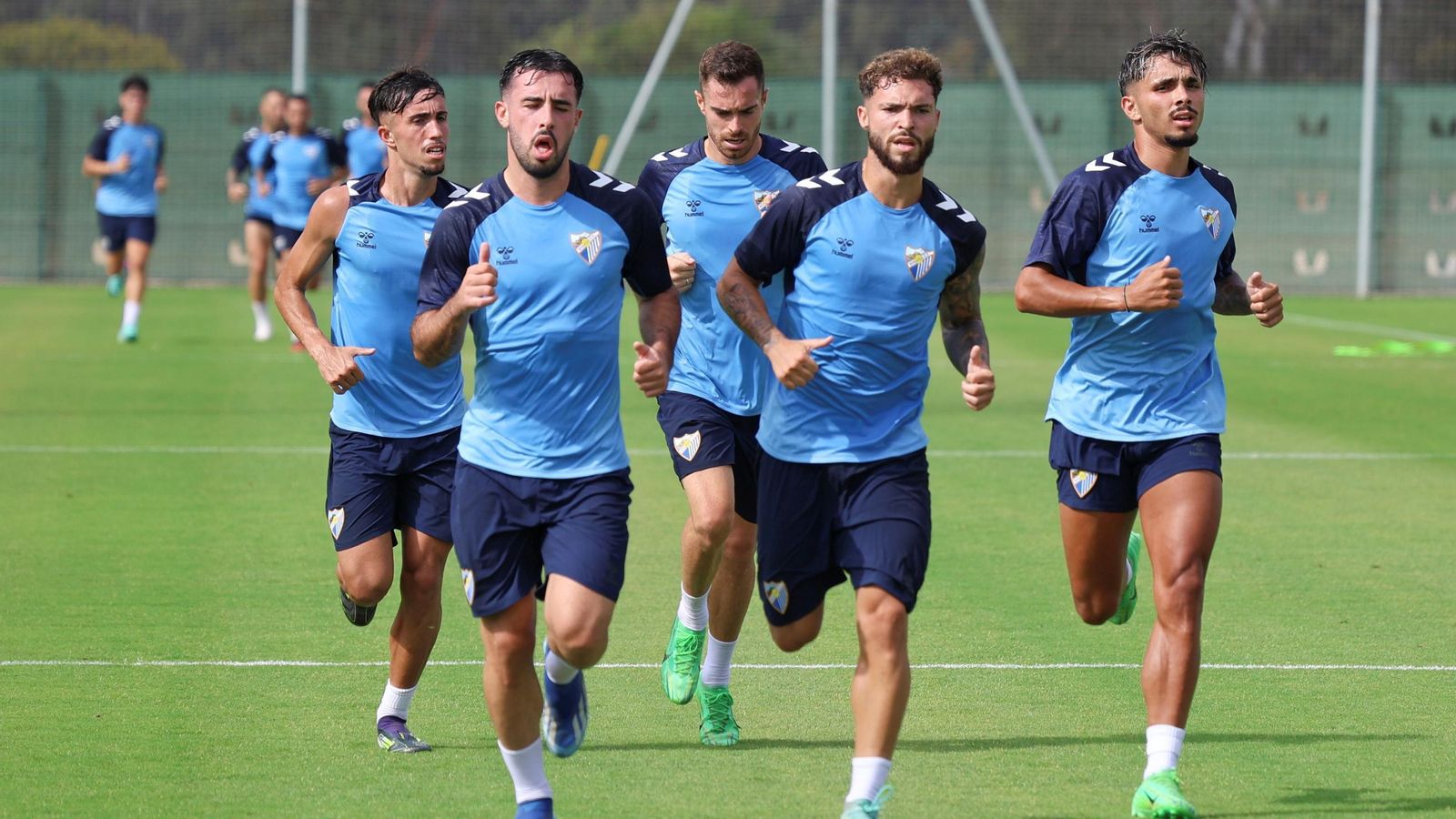 El Málaga CF prueba la Ciudad Deportiva de Arraijanal