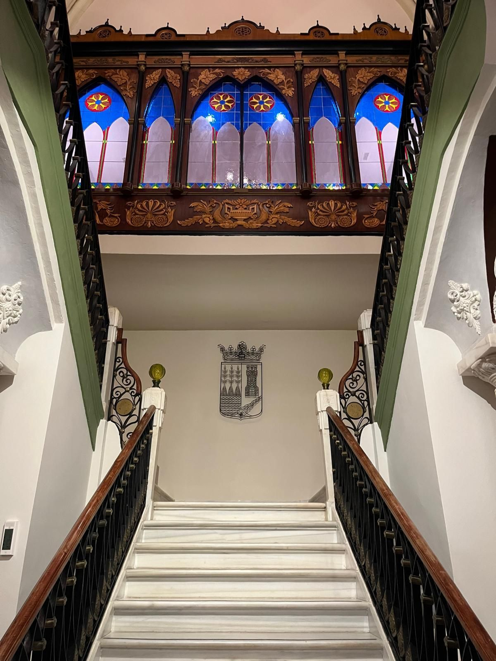 Así es la Sala Rosa del Palacete Torcuato Soler de Cuevas: nuevo espacio para ensalzar la burguesía minera del XIX