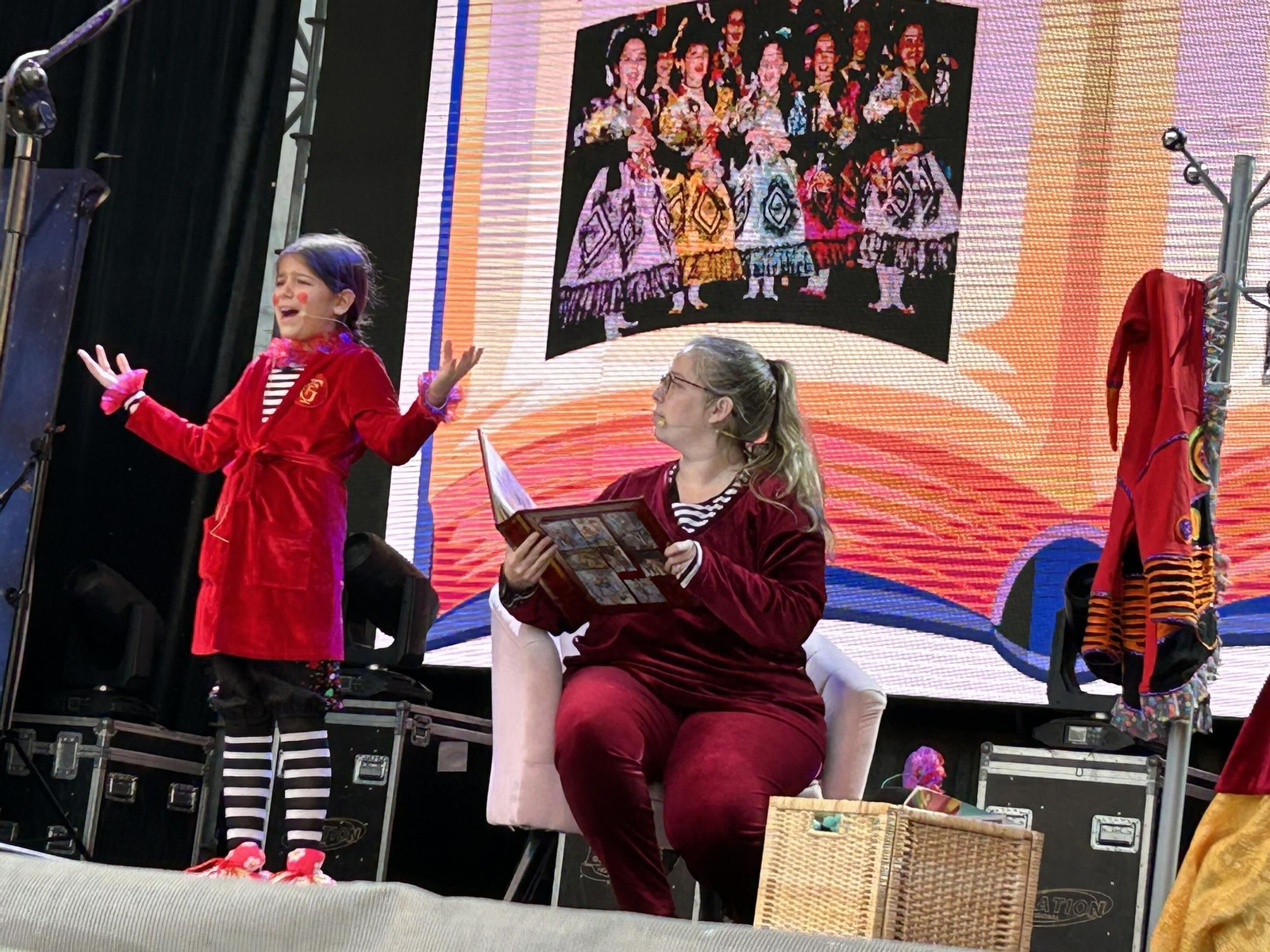 Sofía Letrán en su pregón infantil del Carnaval de Cádiz 2024. Sofía Letrán en su pregón infantil del Carnaval de Cádiz 2024.