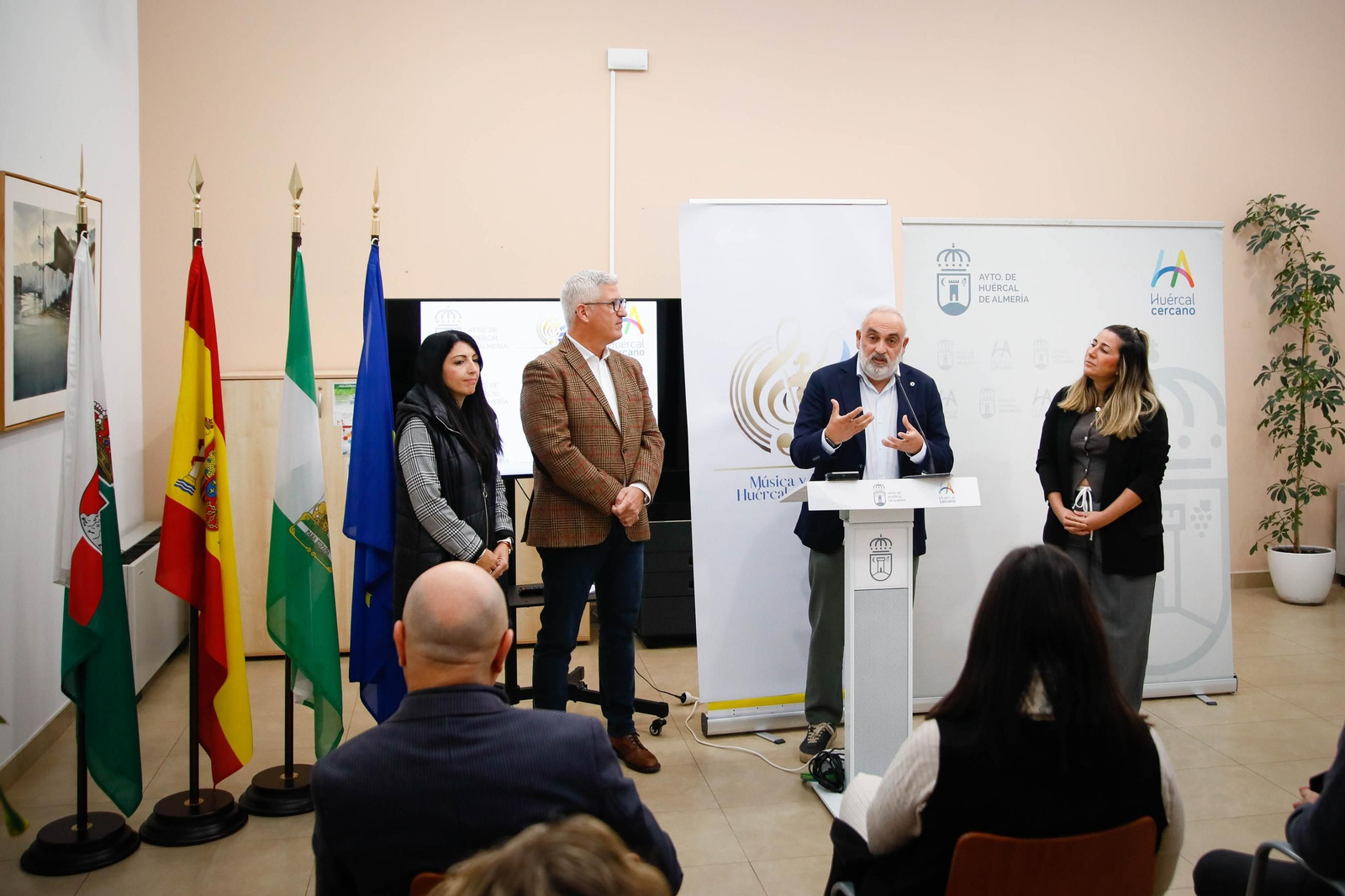 Presentación de la nueva Escuela de Música de Huércal de Almería