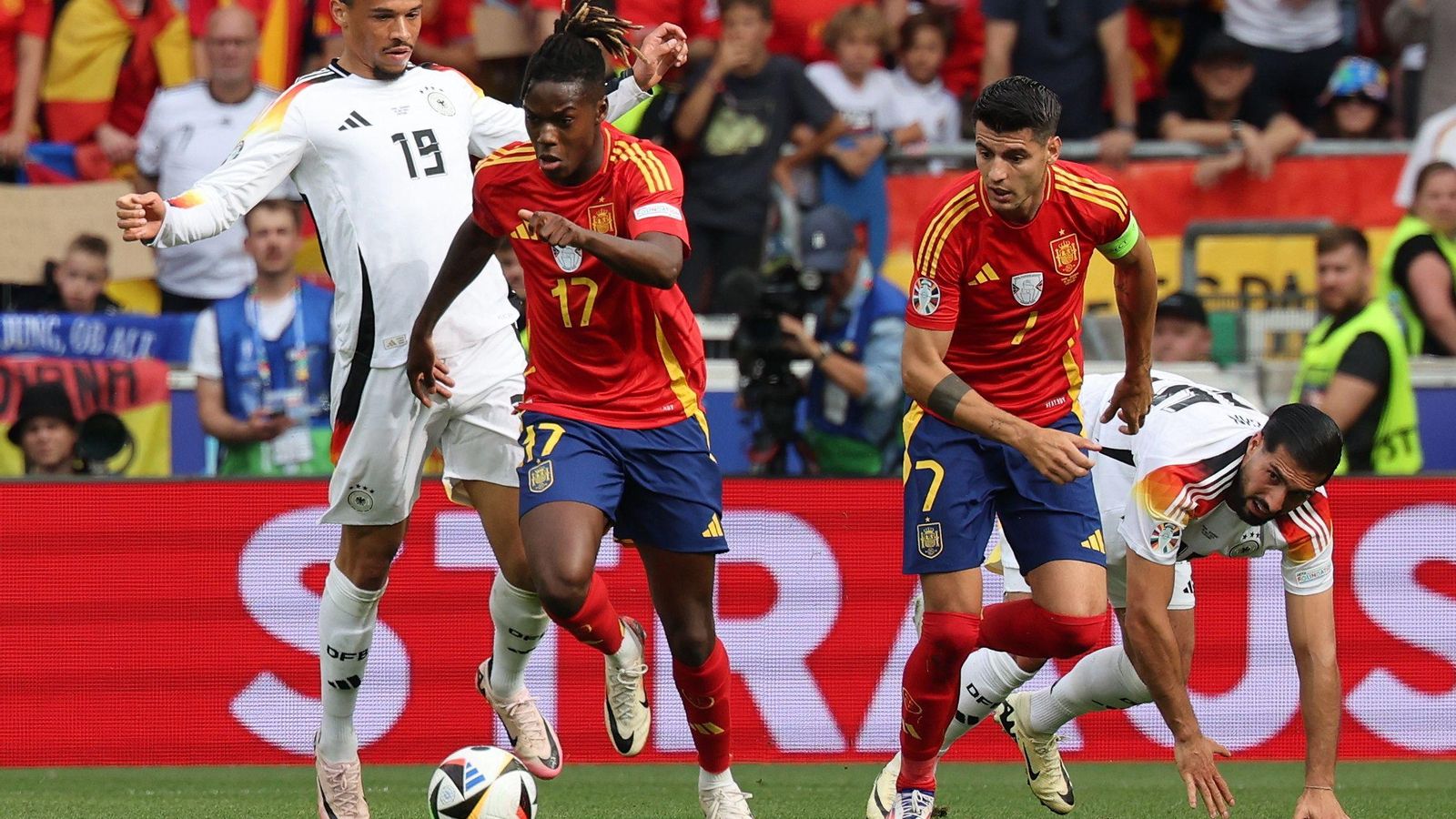 Las mejores fotos del España - Alemania