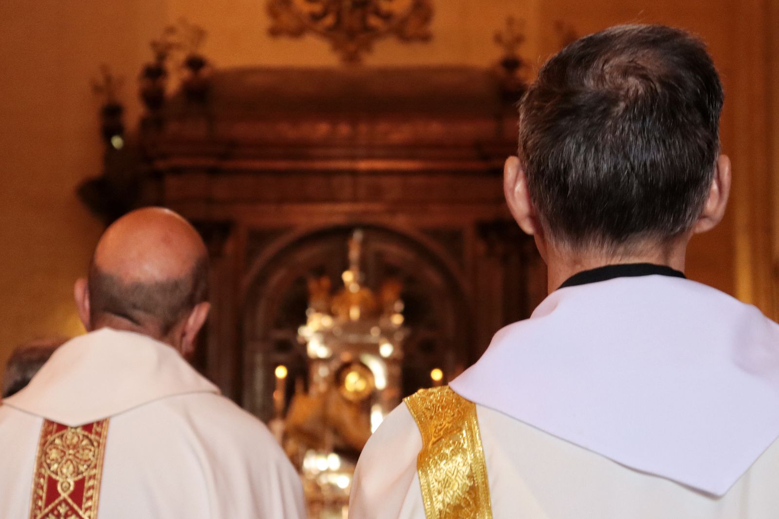 La imágenes de la procesión del Corpus Christi este domingo en Málaga