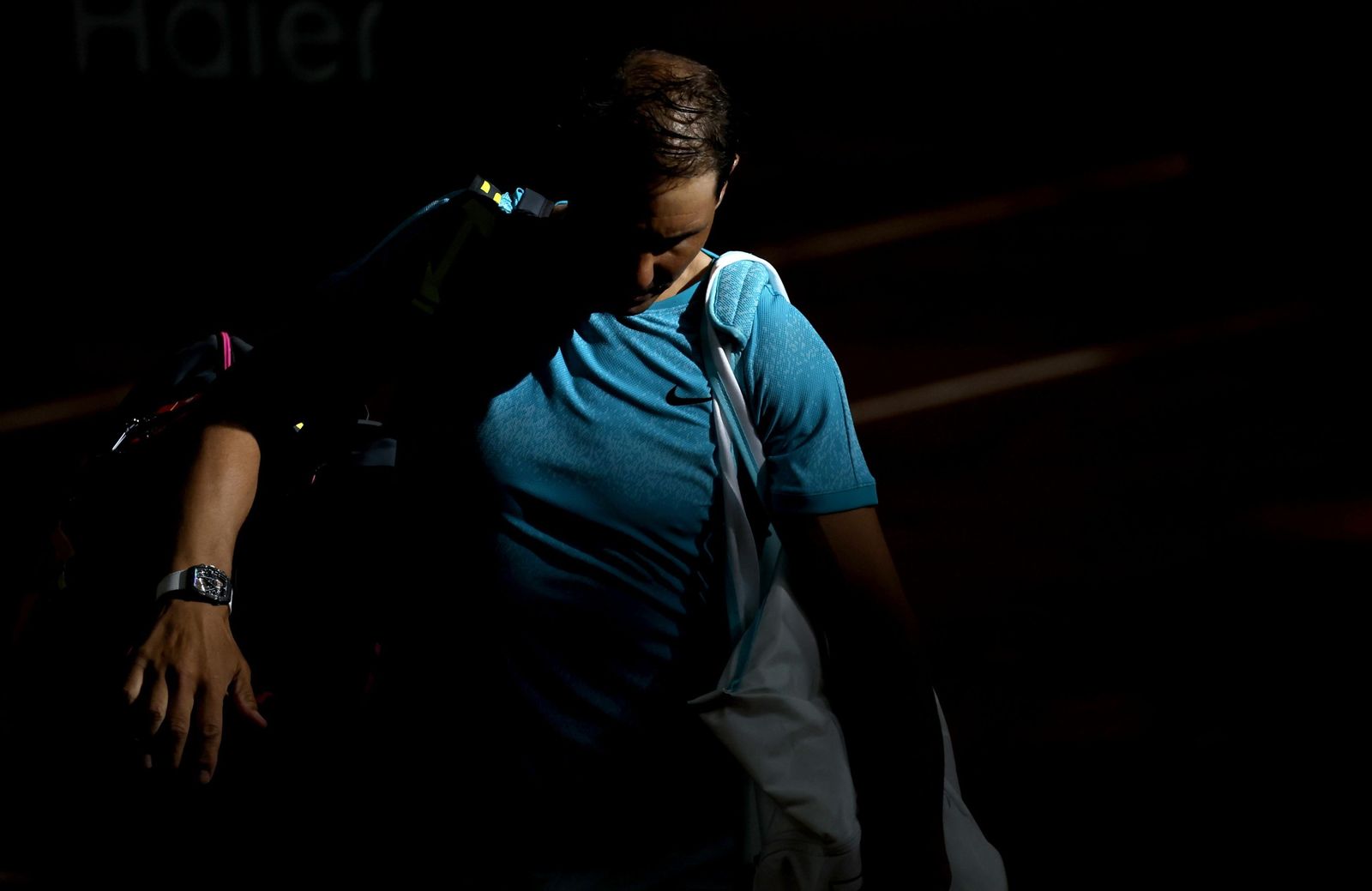 Las fotos del adiós de Nadal en Roland Garros