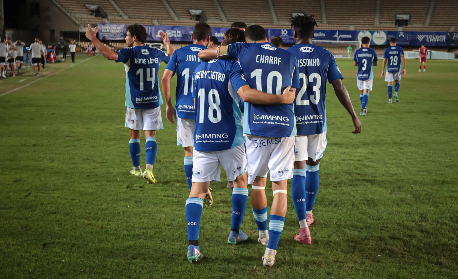 Imágenes del partido del Xerez CD - Minera