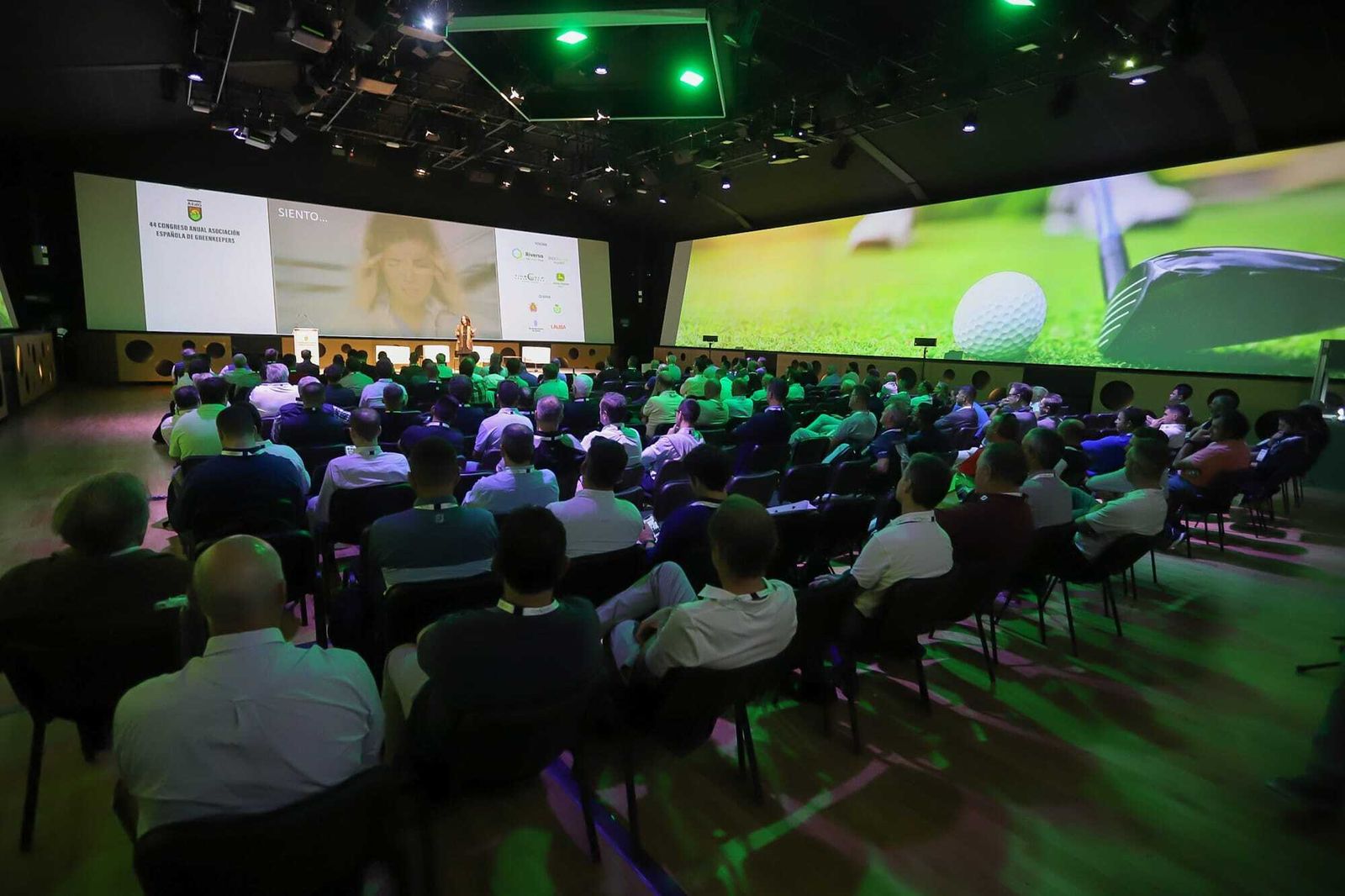 Imagen de los Museos de la Atalaya durante la celebración del congreso de la Asociación Española de Greenkeeper
