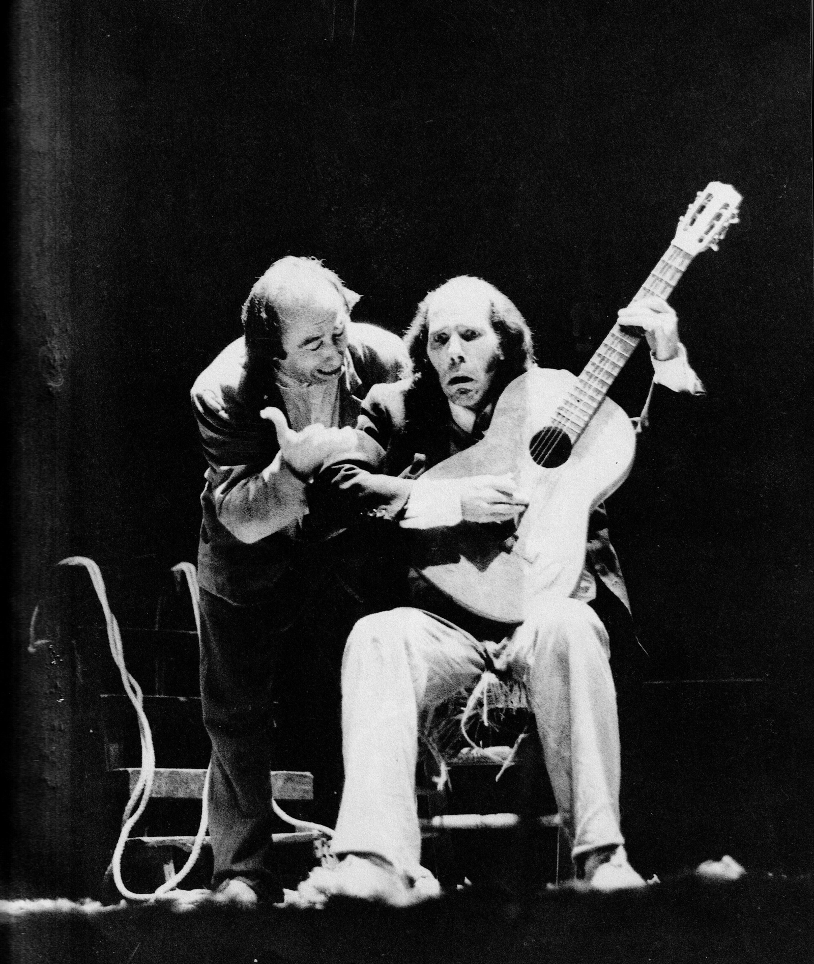 Paco Sánchez y Gaspar Campuzano, en ‘Vinagre de Jerez’.
