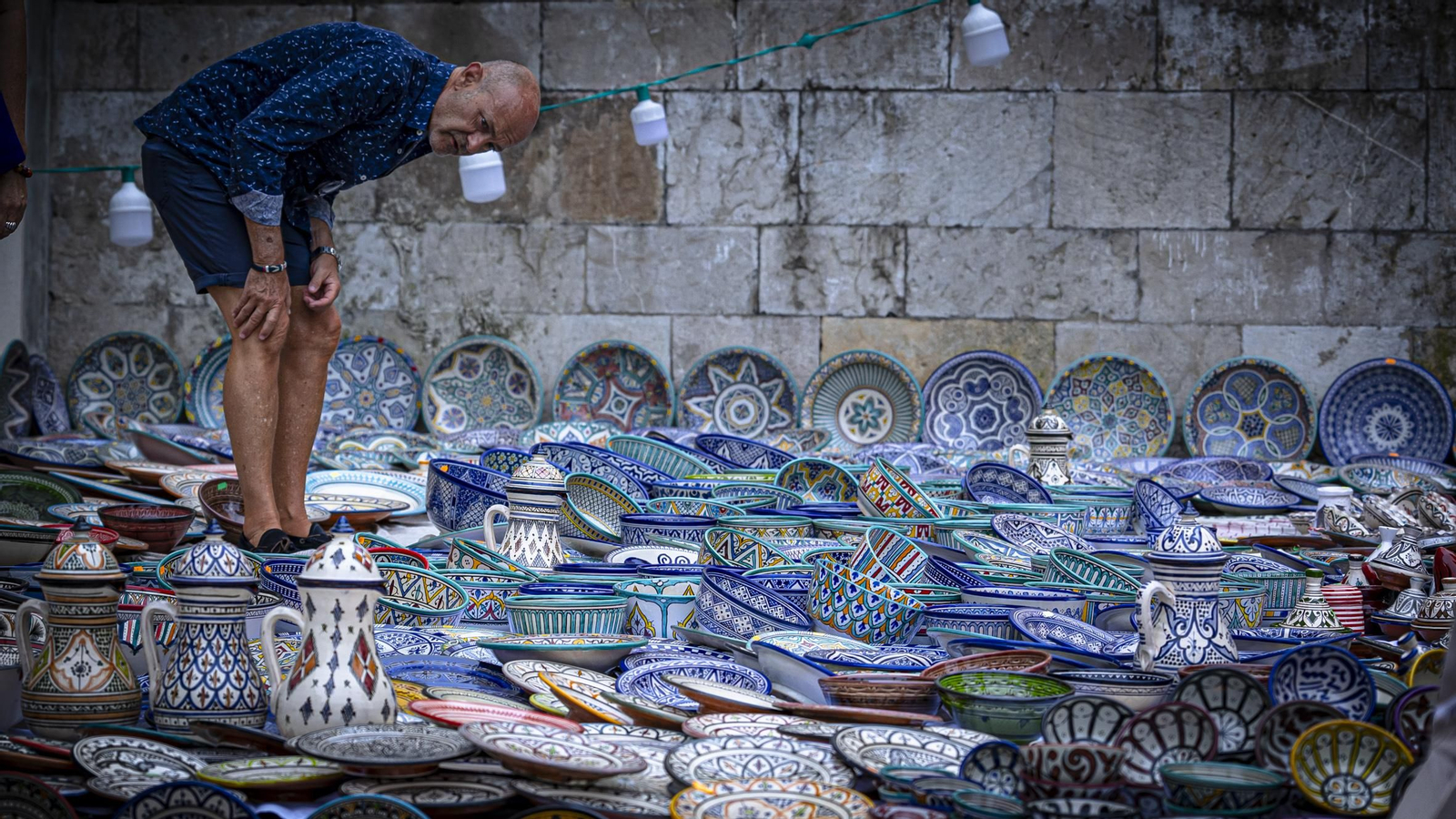 Las imágenes del Mercado Andalusi 2024 en el barrio de El Pópulo de Cádiz