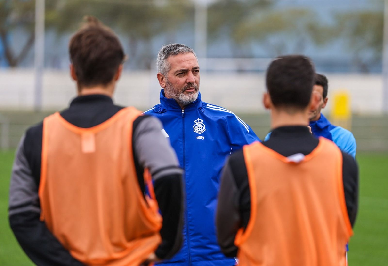 Arzu durante un entrenamiento.