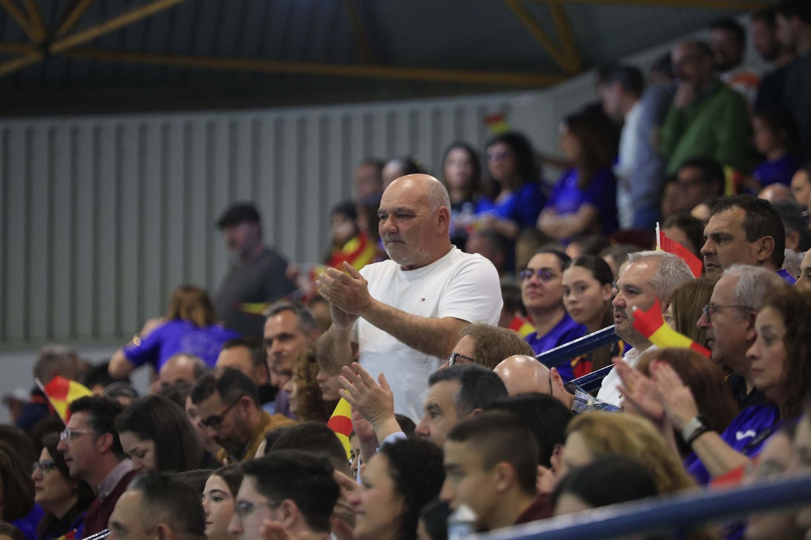 Búscate en el Juan Carlos Mateo de Algeciras durante el España-Austria del preeuropeo  femenino