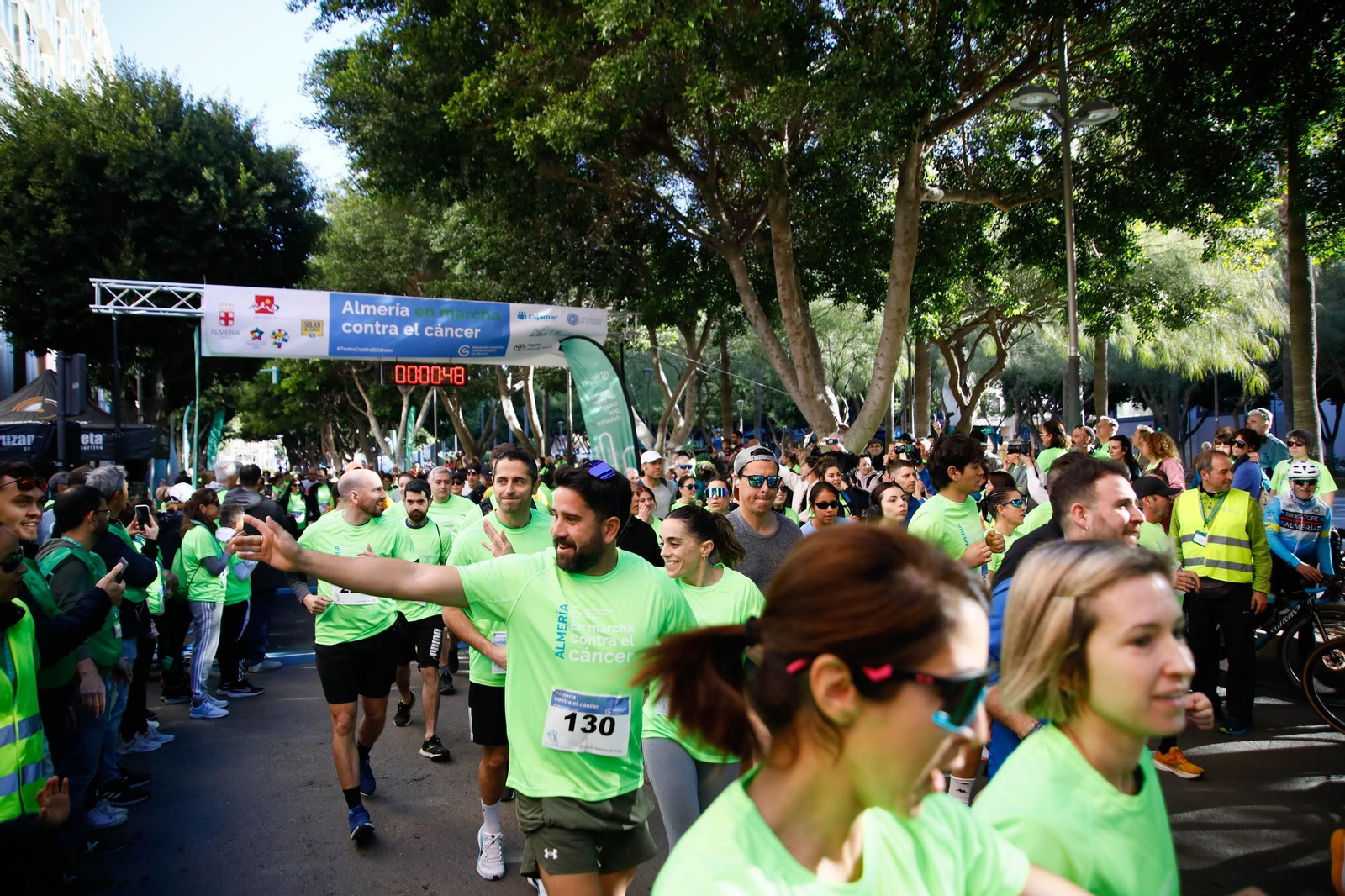 Imágenes de la Carrera contra el Cáncer de Almería