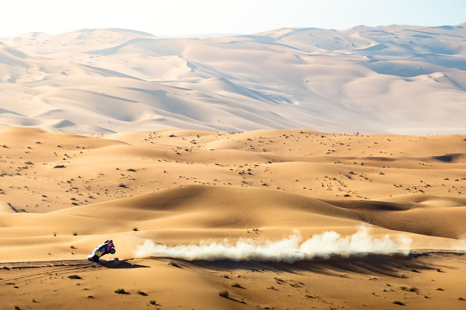 Las espectaculares imágenes del Dakar por las dunas