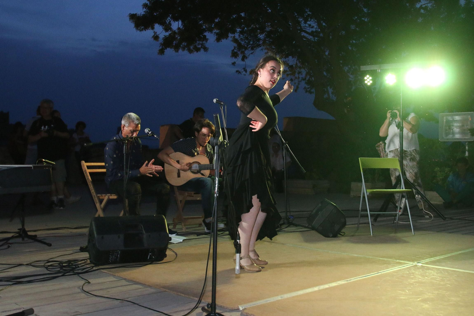 Las imágenes del 'Amanecer en la Alcazaba'