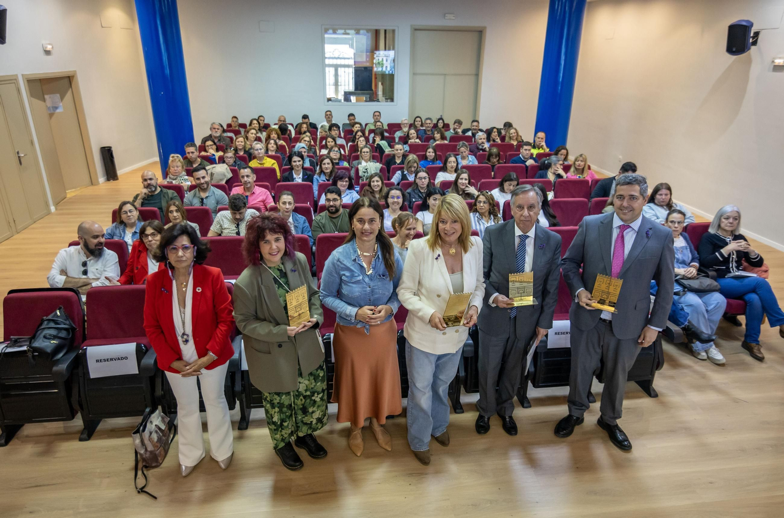 Jornadas sobre violencia de género en el edificio de la Gota de Leche.