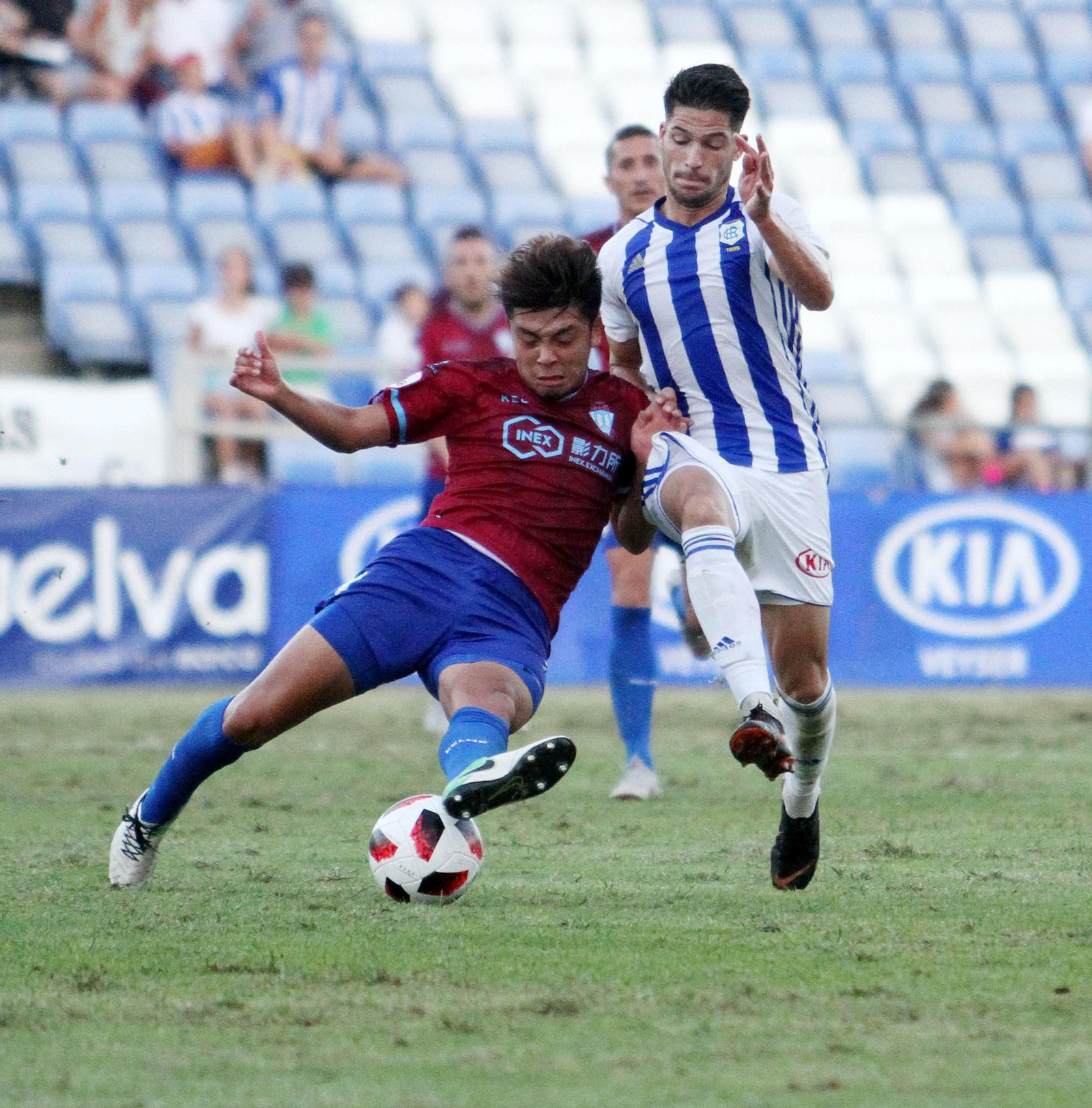 Imágenes del Recreativo de Huelva-Jumilla