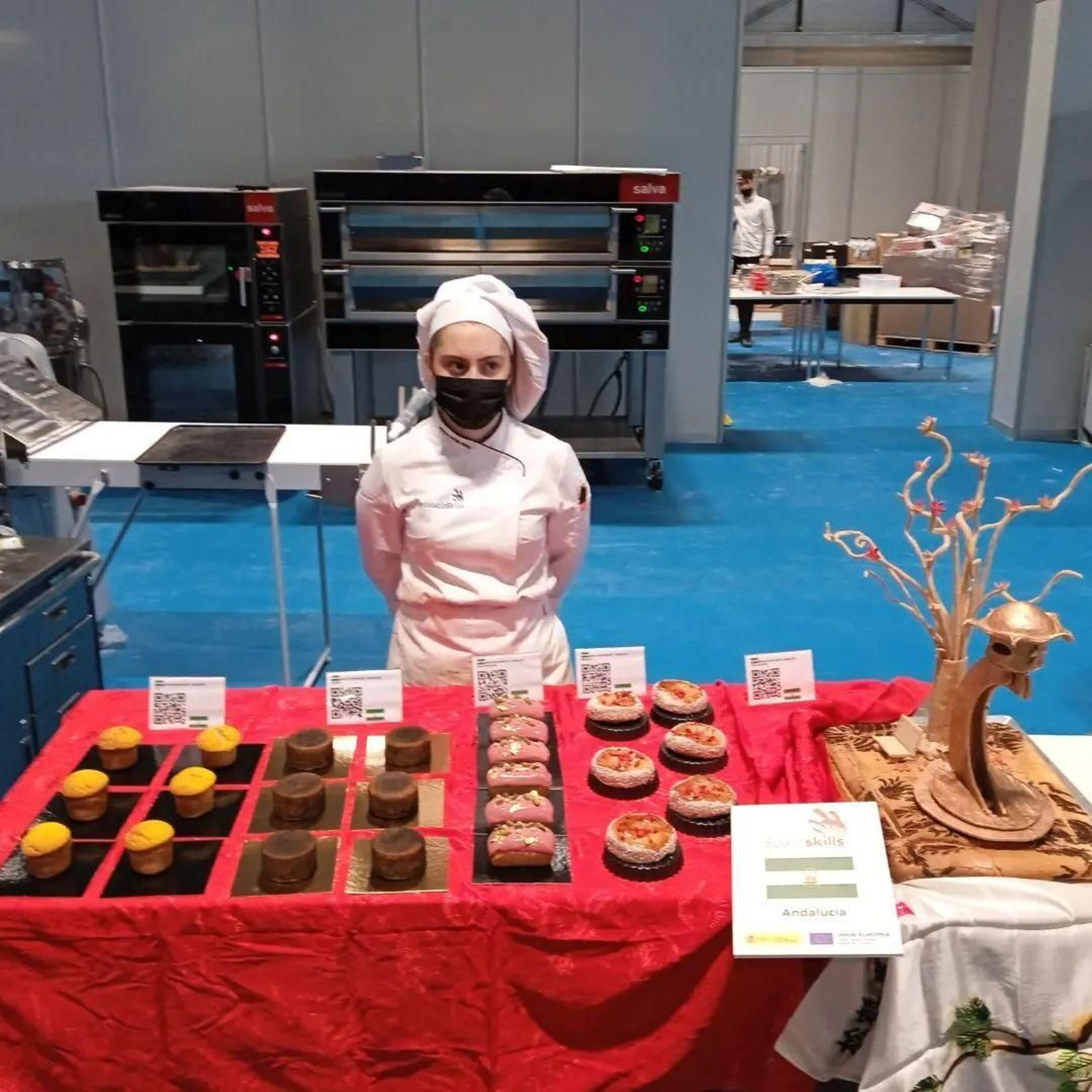 Mónica Rufián, del Hurtado de Mendoza, en el Ifema, donde se desarrolló la competición.