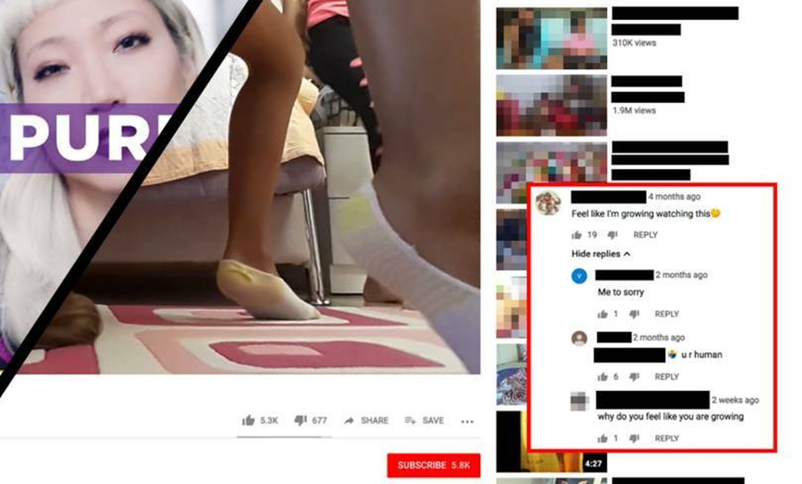 YouTube, un santuario para pedófilos