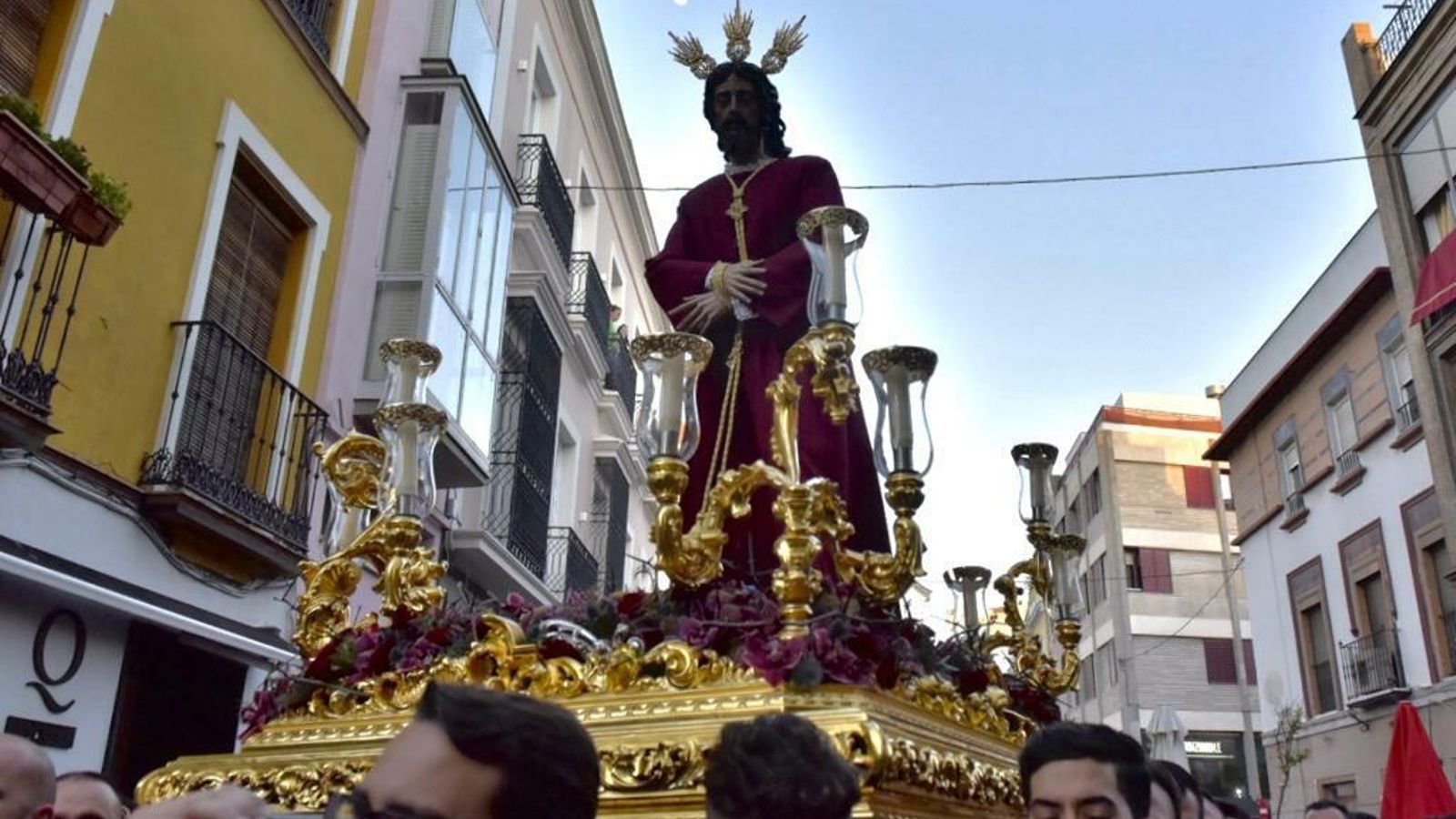 El vía crucis del Señor de la Paz.