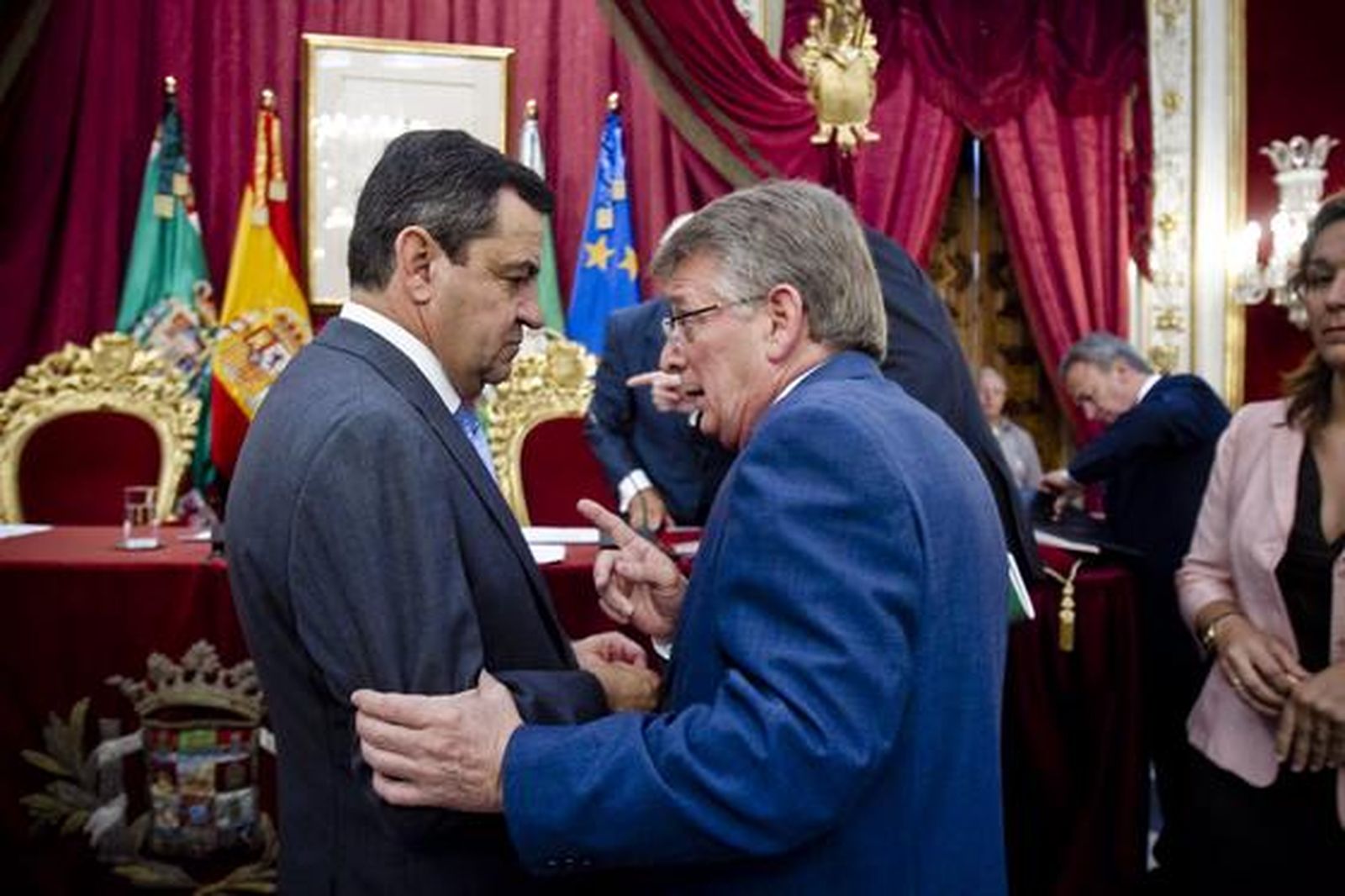 Imágenes de la toma de posesión de la Diputación.

Foto: Lourdes de Vicente y Jesus Marin