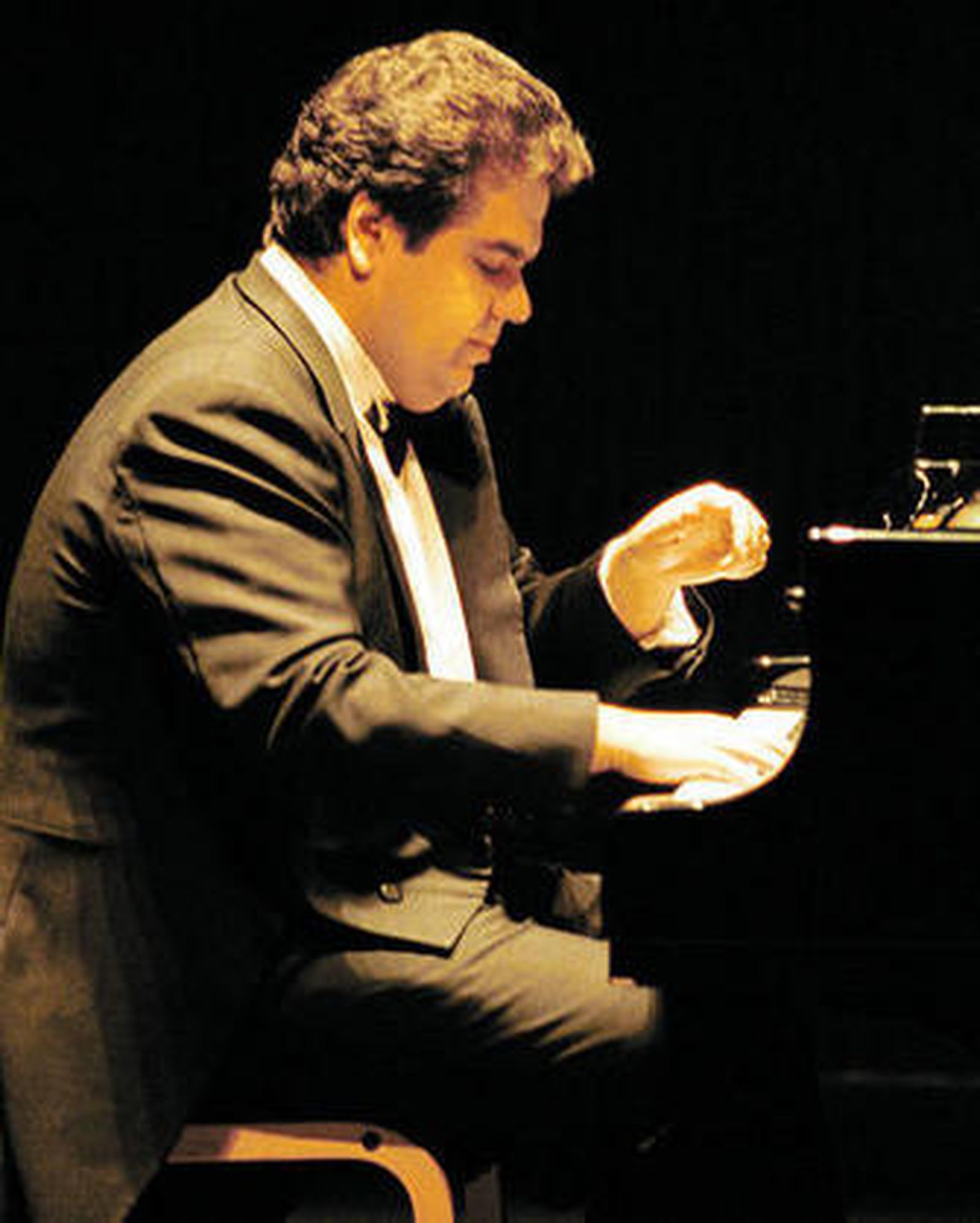 Volodos, durante un recital en el Teatro Maestranza de Sevilla.