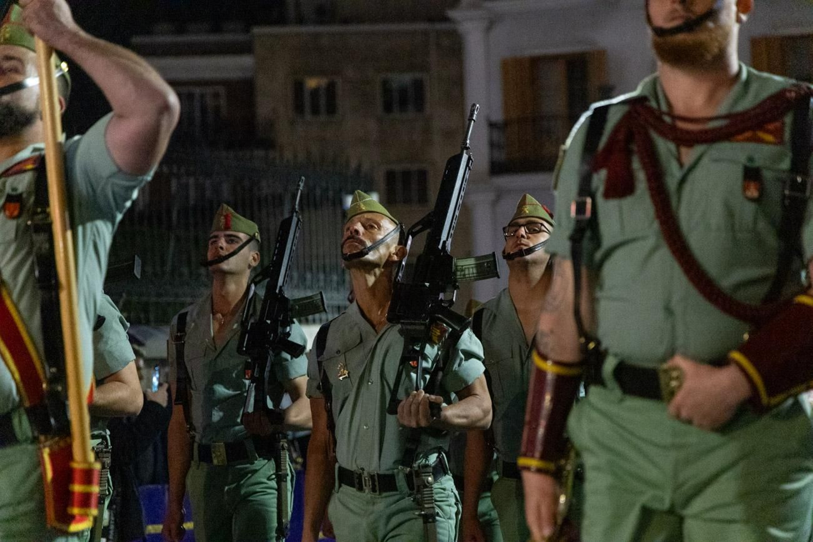 La Legión y el Cristo de la Buena Muerte es uno de los binomios de la Semana Santa.