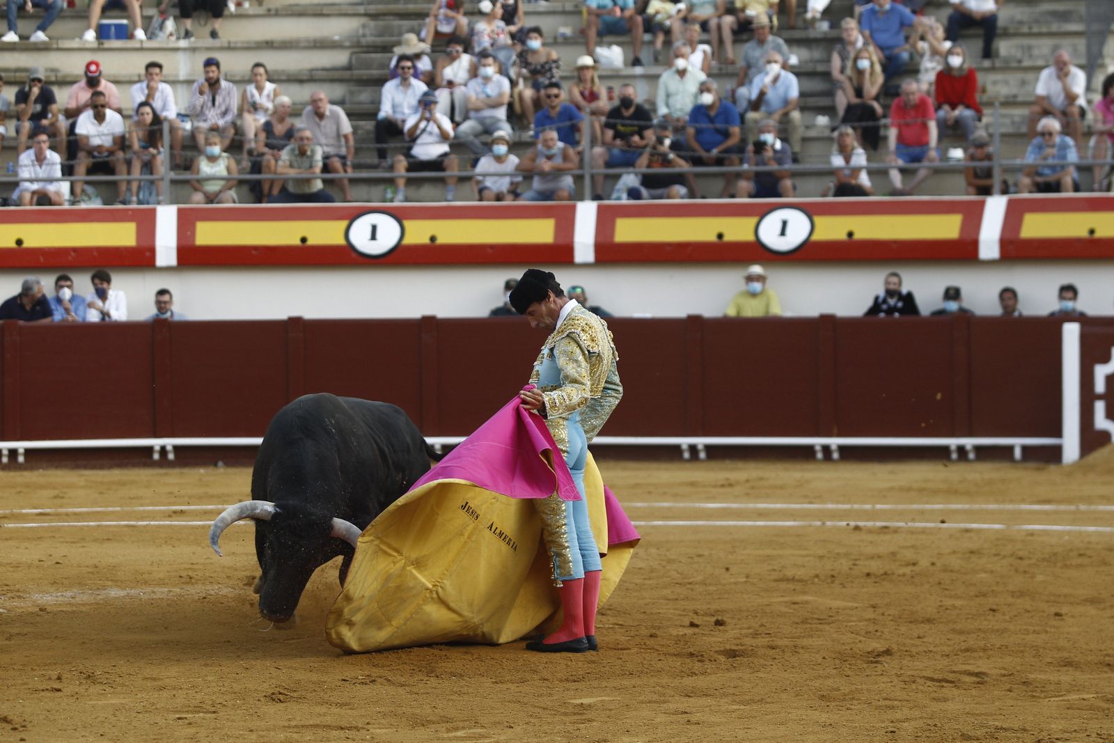 Corrida de toros del diestro Jesús de Almería en Vera.