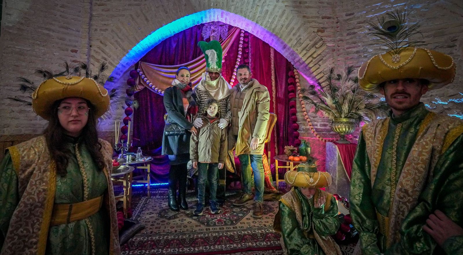 Imágenes del Cartero Real en el Alcázar de Jerez