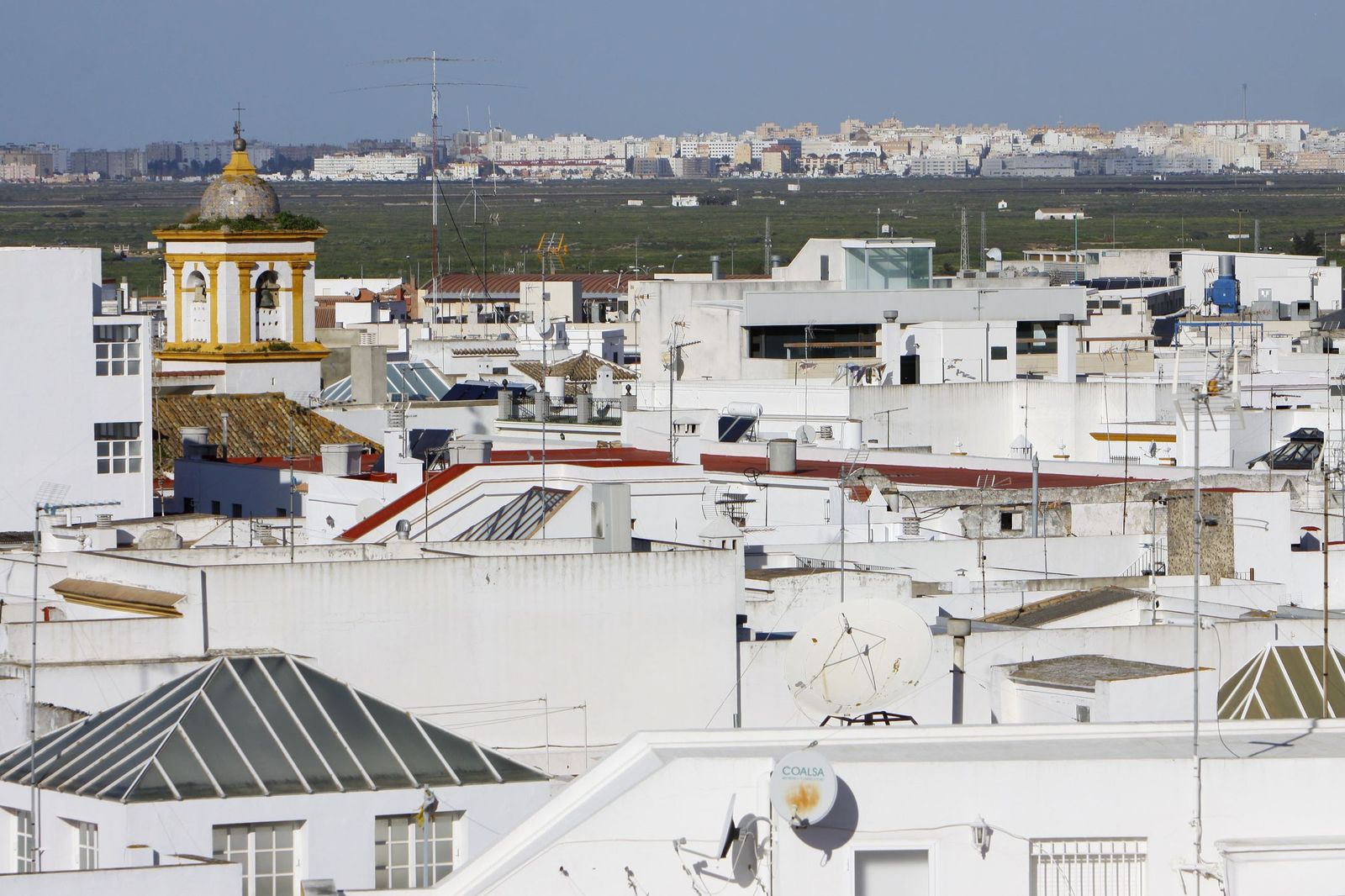 Vista general de Chiclana.