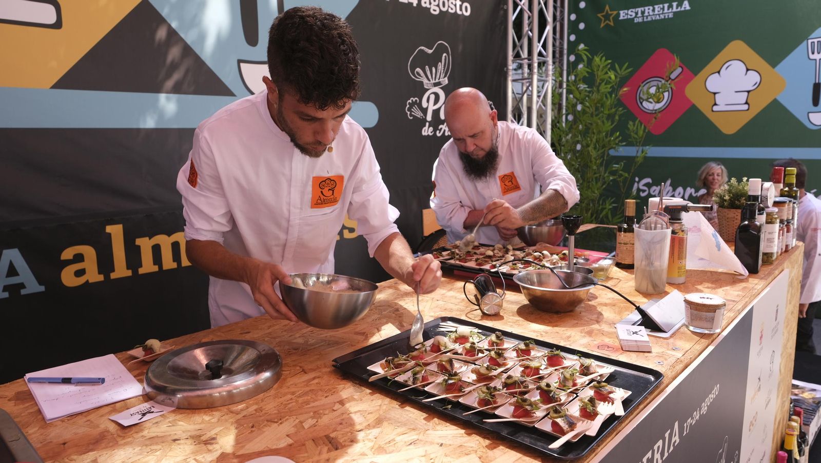 Encuentro gastronómico en la Feria de Almería 2024, en imágenes
