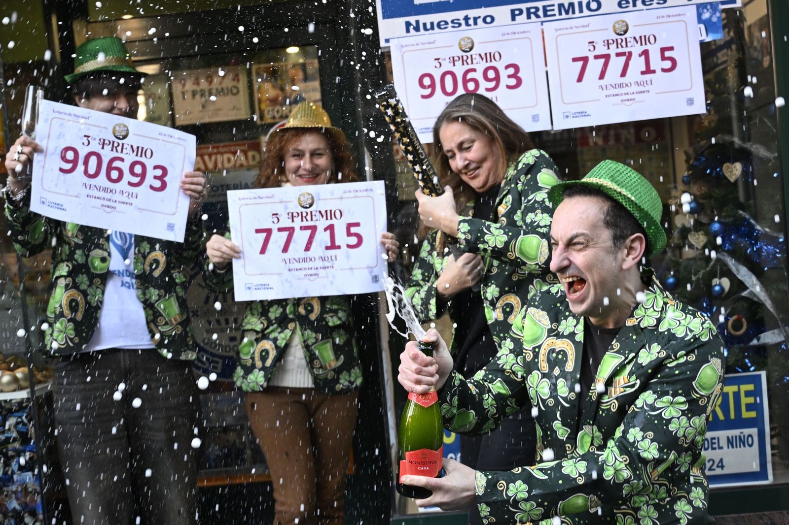 La mejor fotogalería del sorteo de la Lotería de Navidad 2025