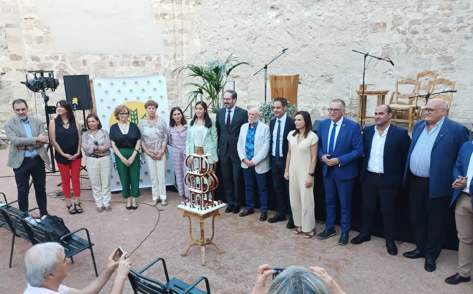 Inauguración de Ars Olea, en el Castillo.
