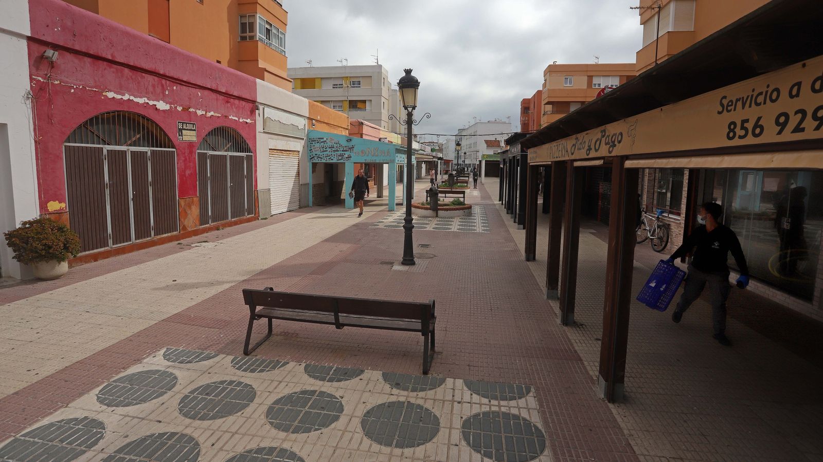 Fotos del confinamiento ante el estado de alarma en Tarifa