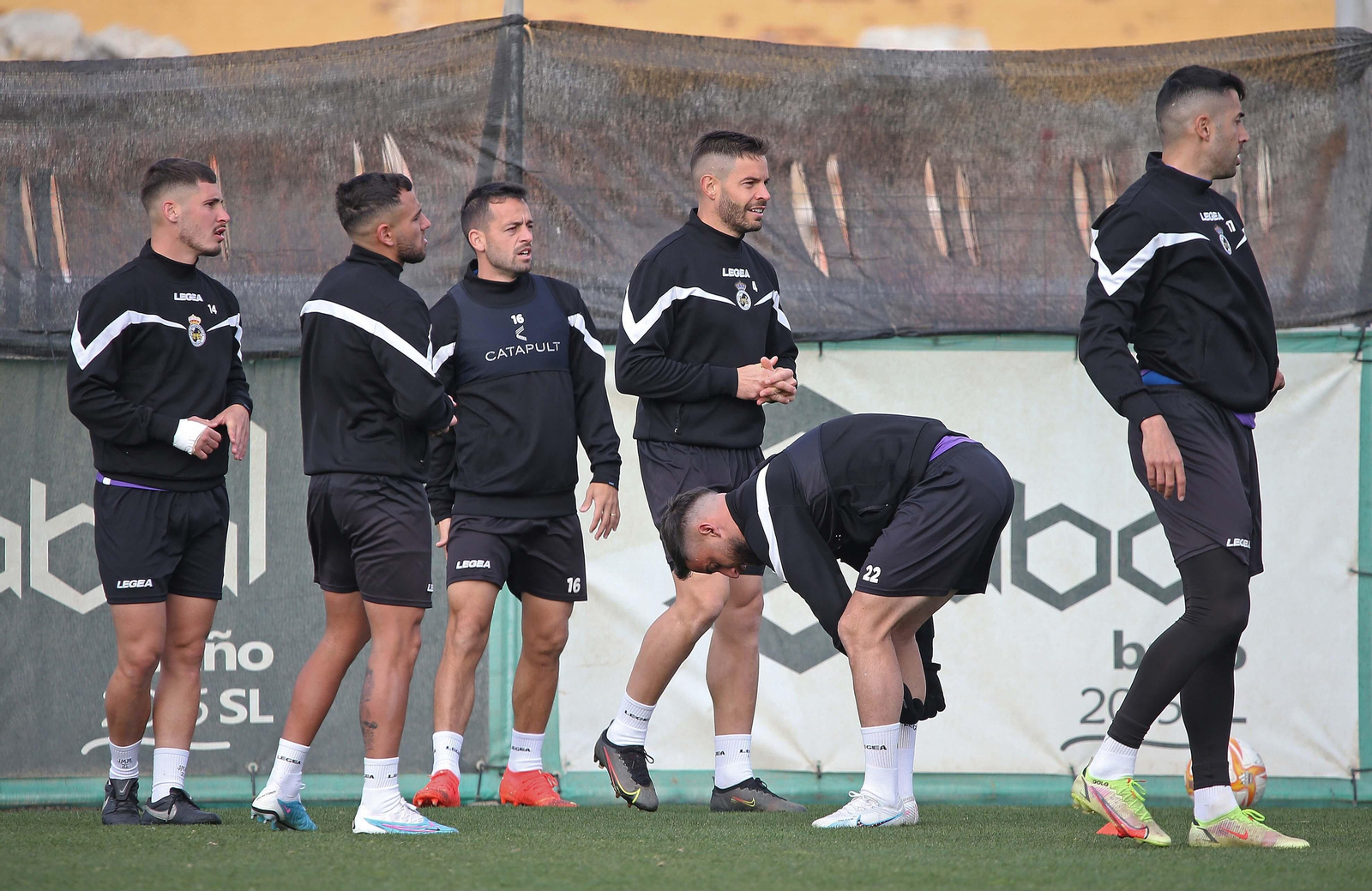 Fotos del entrenamiento de la Balona  previo al partido contra el Deportivo de La Coruña