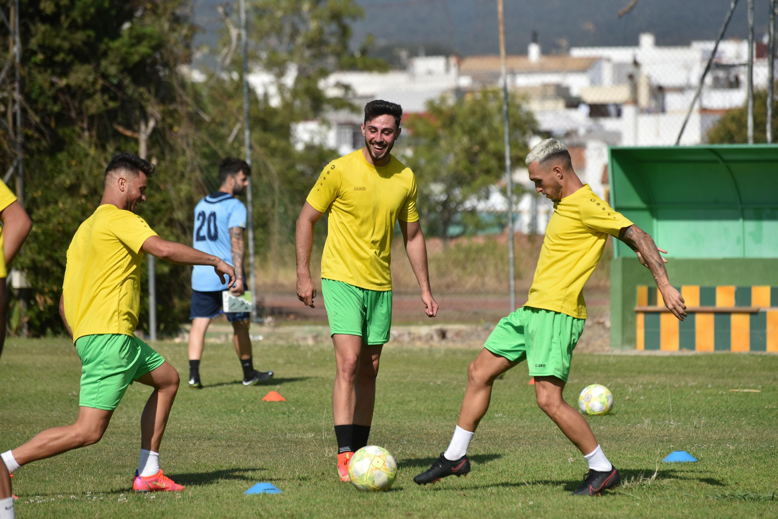 Primer entrenamiento de pretemporada de la UD Los Barrios