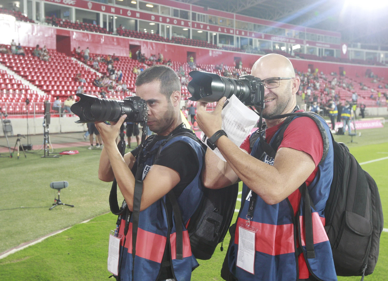 Imágenes del partido U.D. Almería-Sevilla F.C.