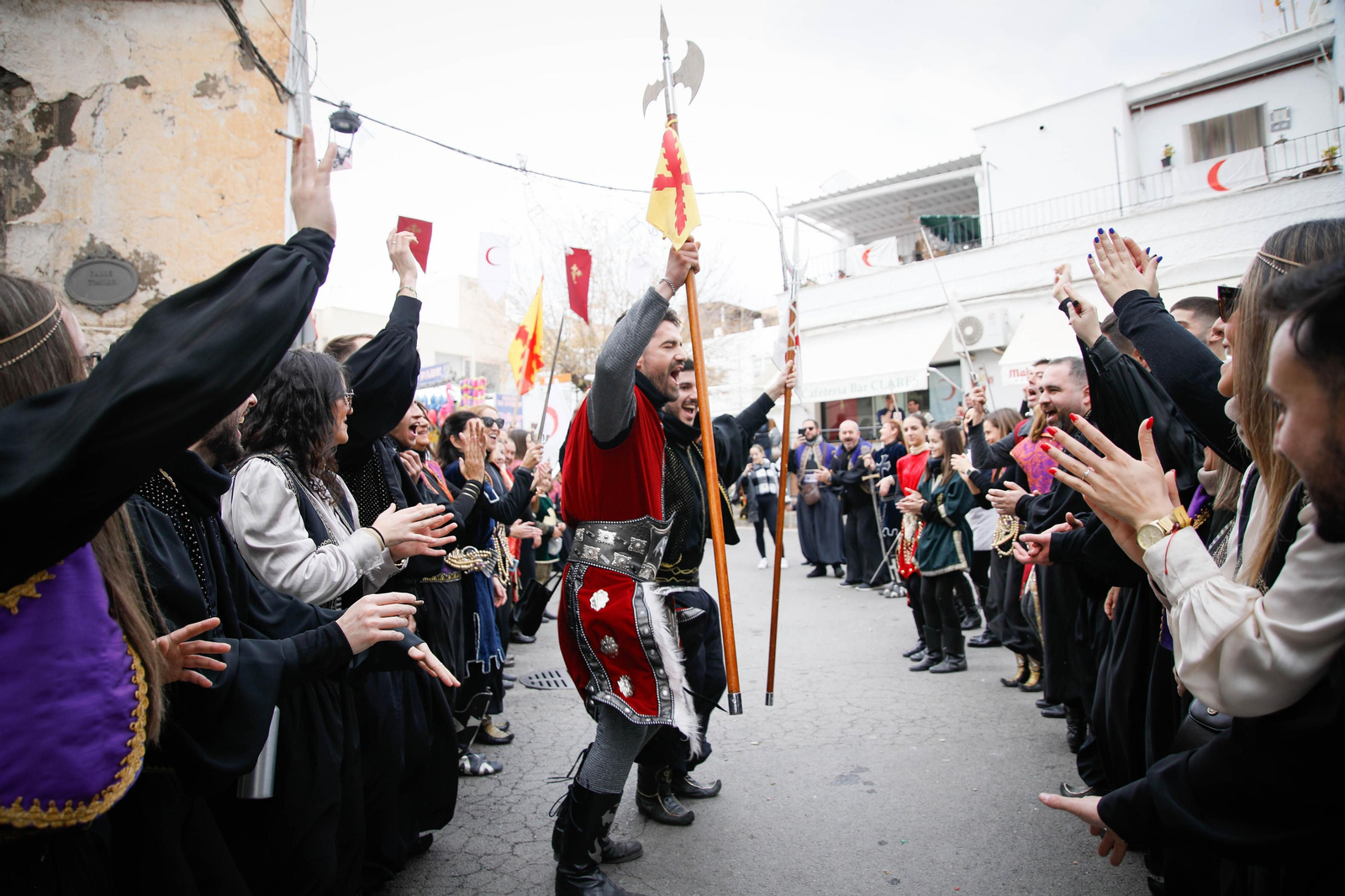 Última guerrilla en Gérgal entre moros y cristianos.