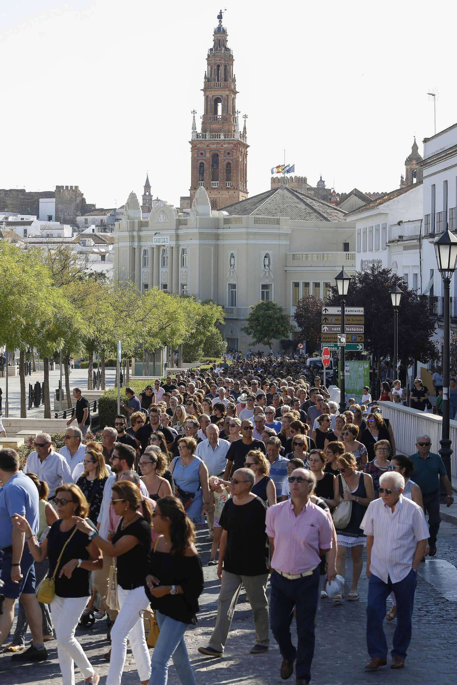 Manifestación en Carmona para exigir más seguridad