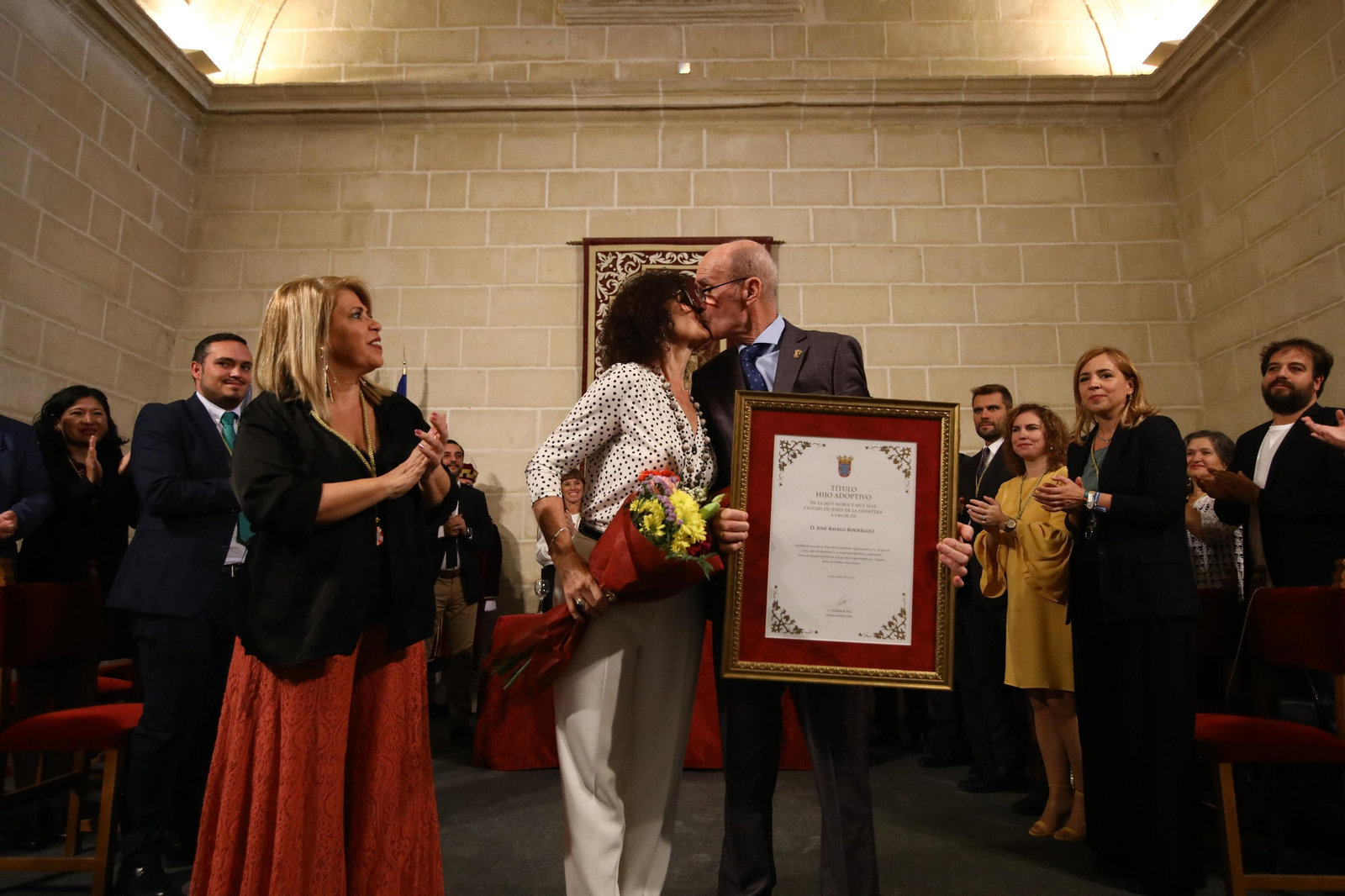 Pepe Ravelo Hijo Adoptivo de Jerez