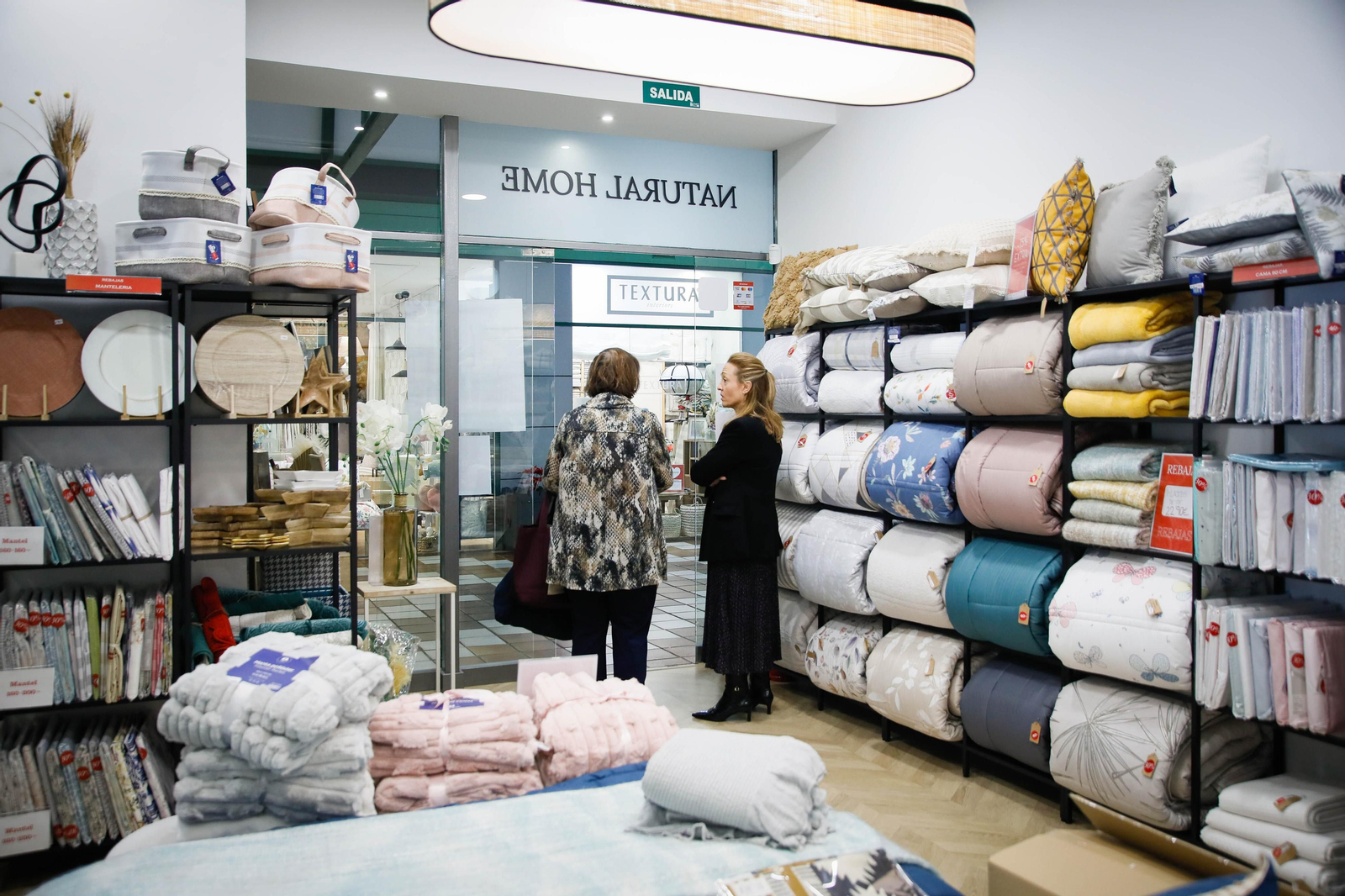 Estas son las imágenes de las galerías comerciales de la ciudad