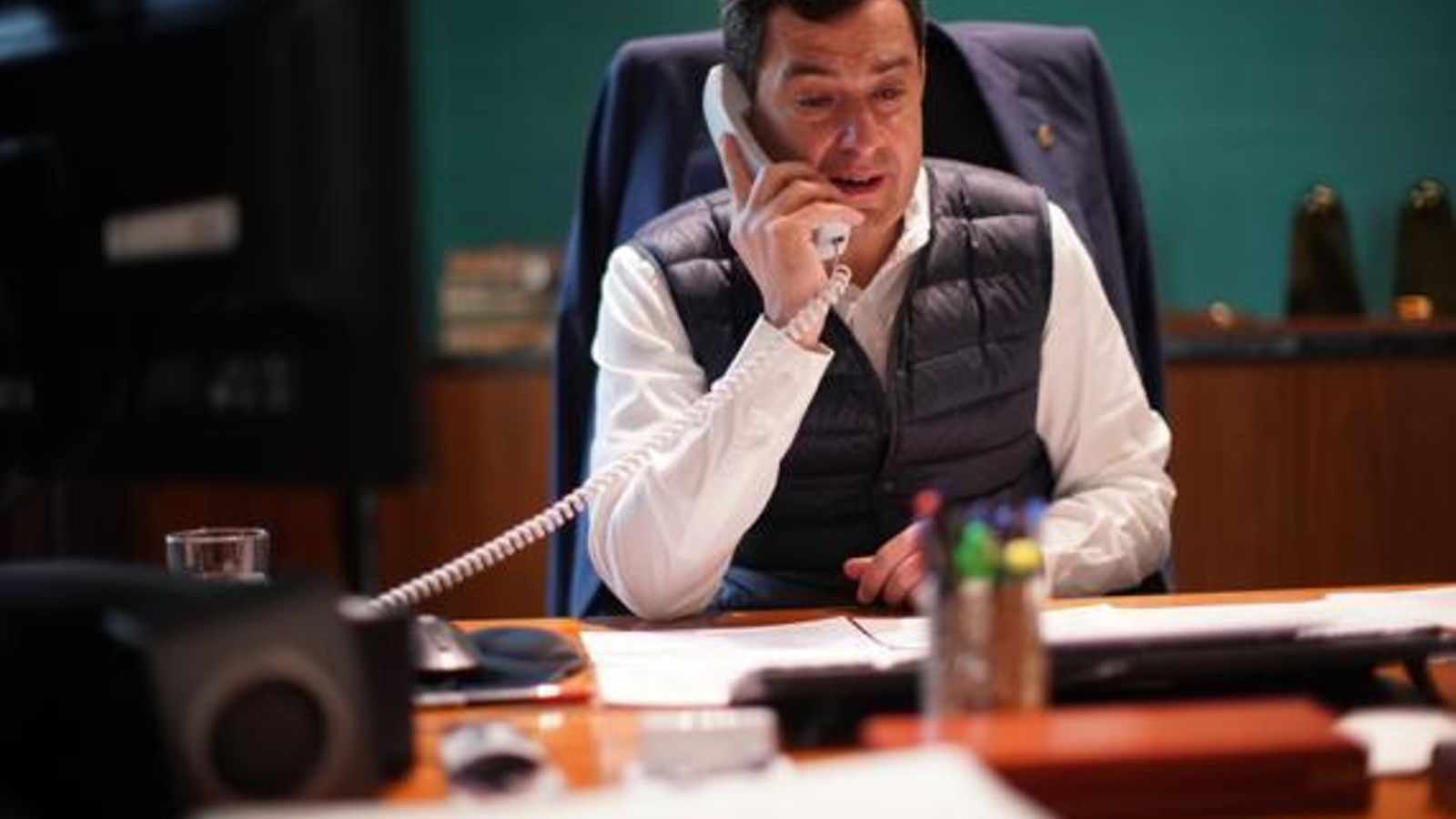 Juanma Moreno, presidente de la Junta.