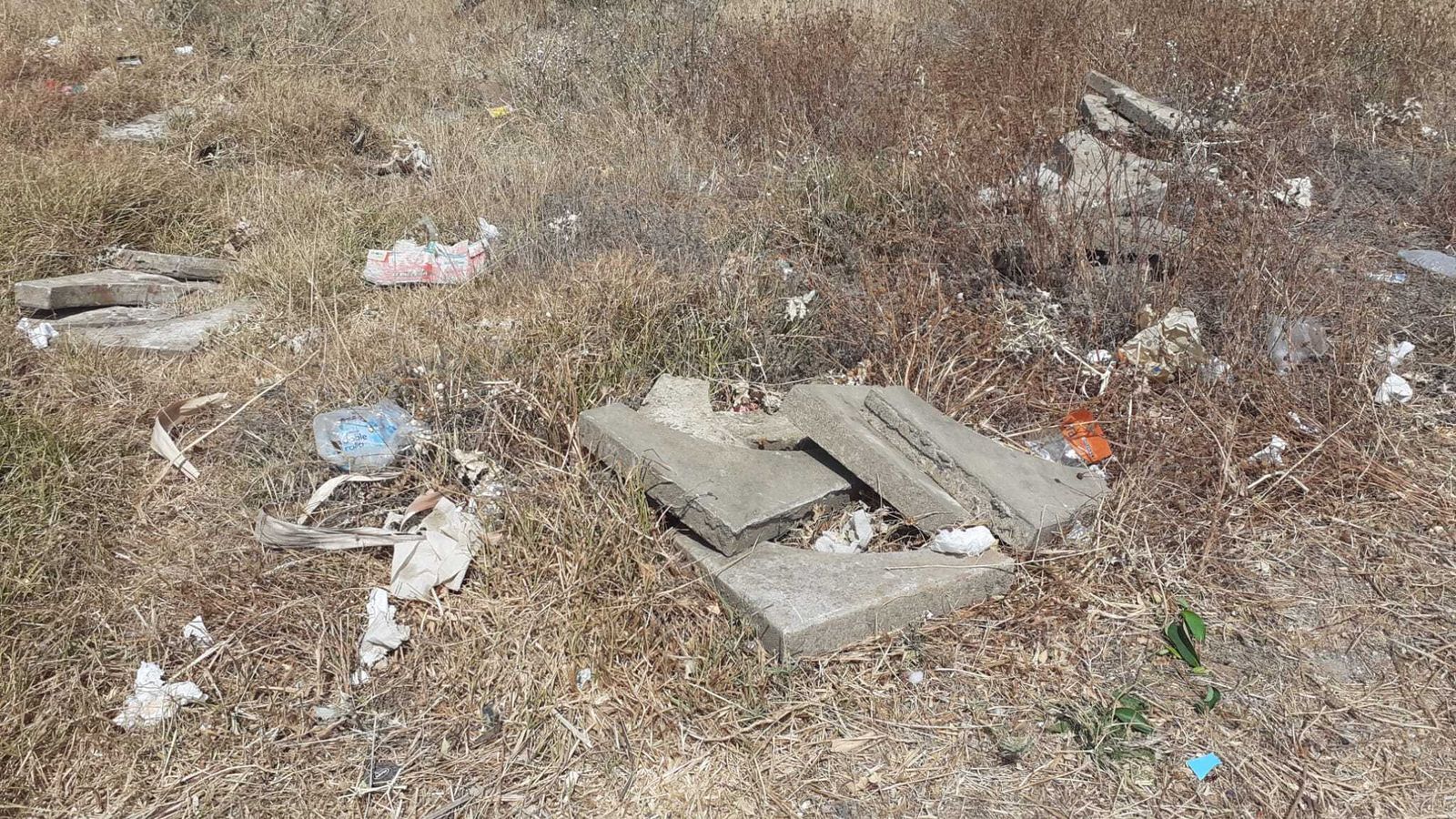 Otra imagen del estado que presenta la zona.