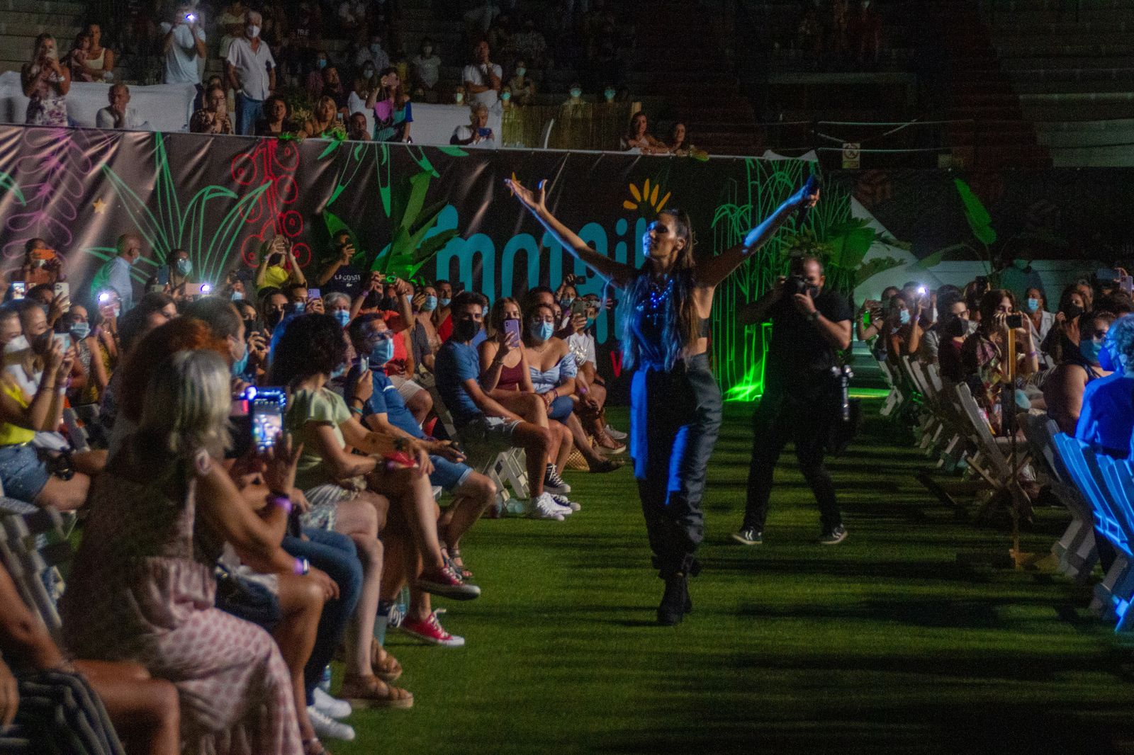 Imágen de archivo del concierto de India Martínez en ciclo Motril en Vivo