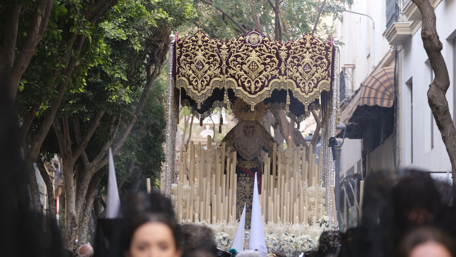 Fotogalería procesión de la Santa Cena. Semana Santa de Almería 2022.